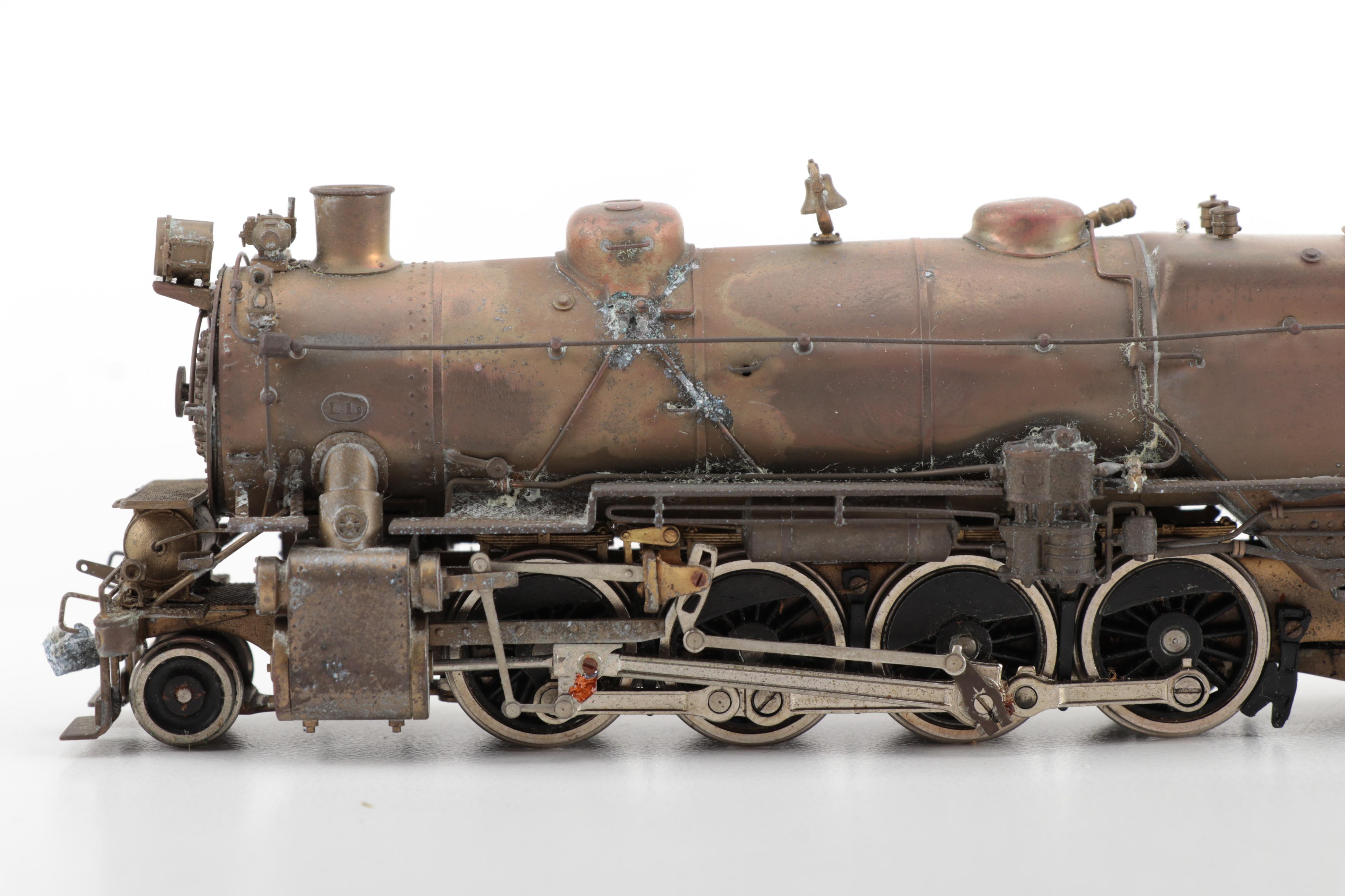 Japanese and Korean Brass HO Scale Steam Locomotives with Tenders