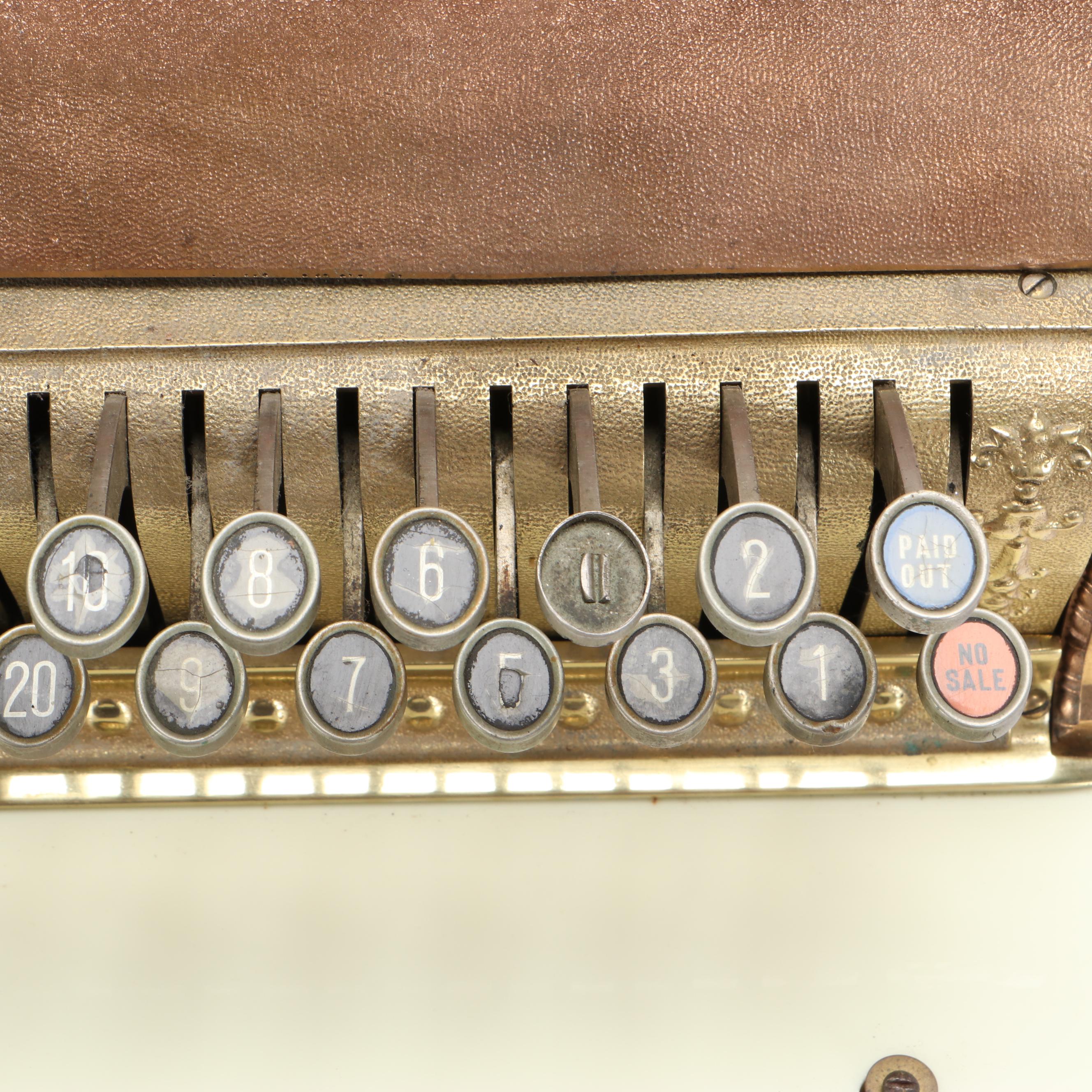 National Cash Register Model 356-G, Early 20th Century