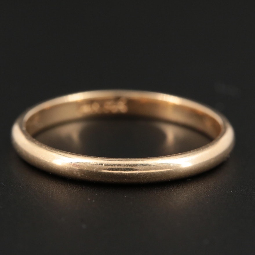 14K Yellow Gold Ring