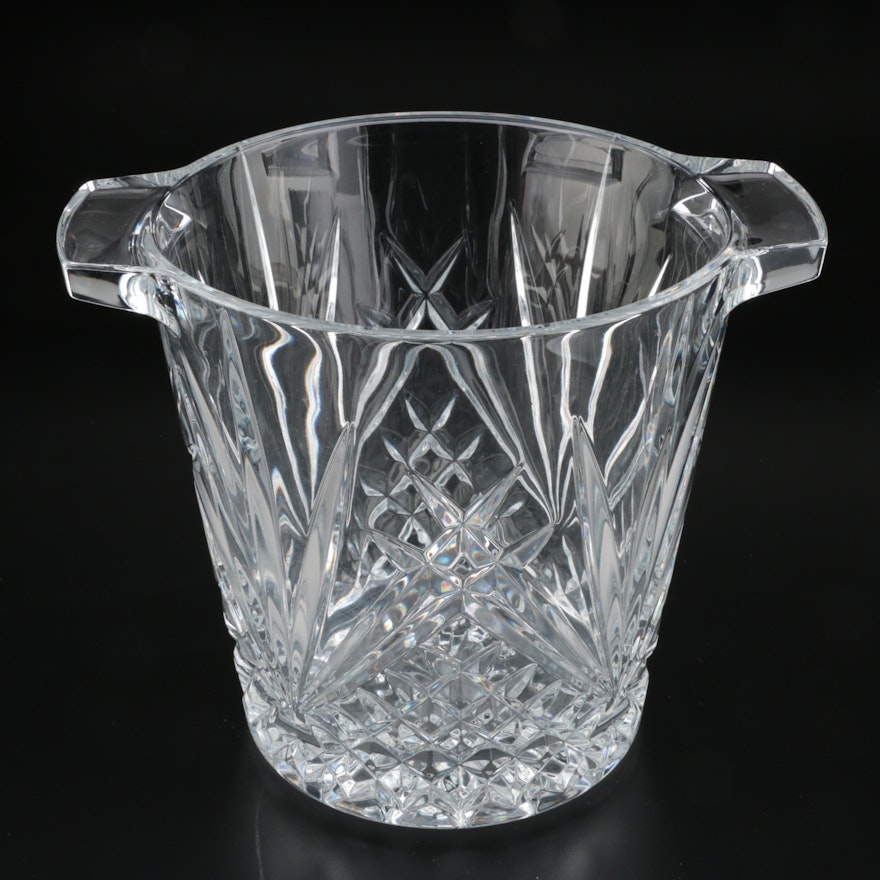 Crystal Champagne Bucket, Late 20th Century