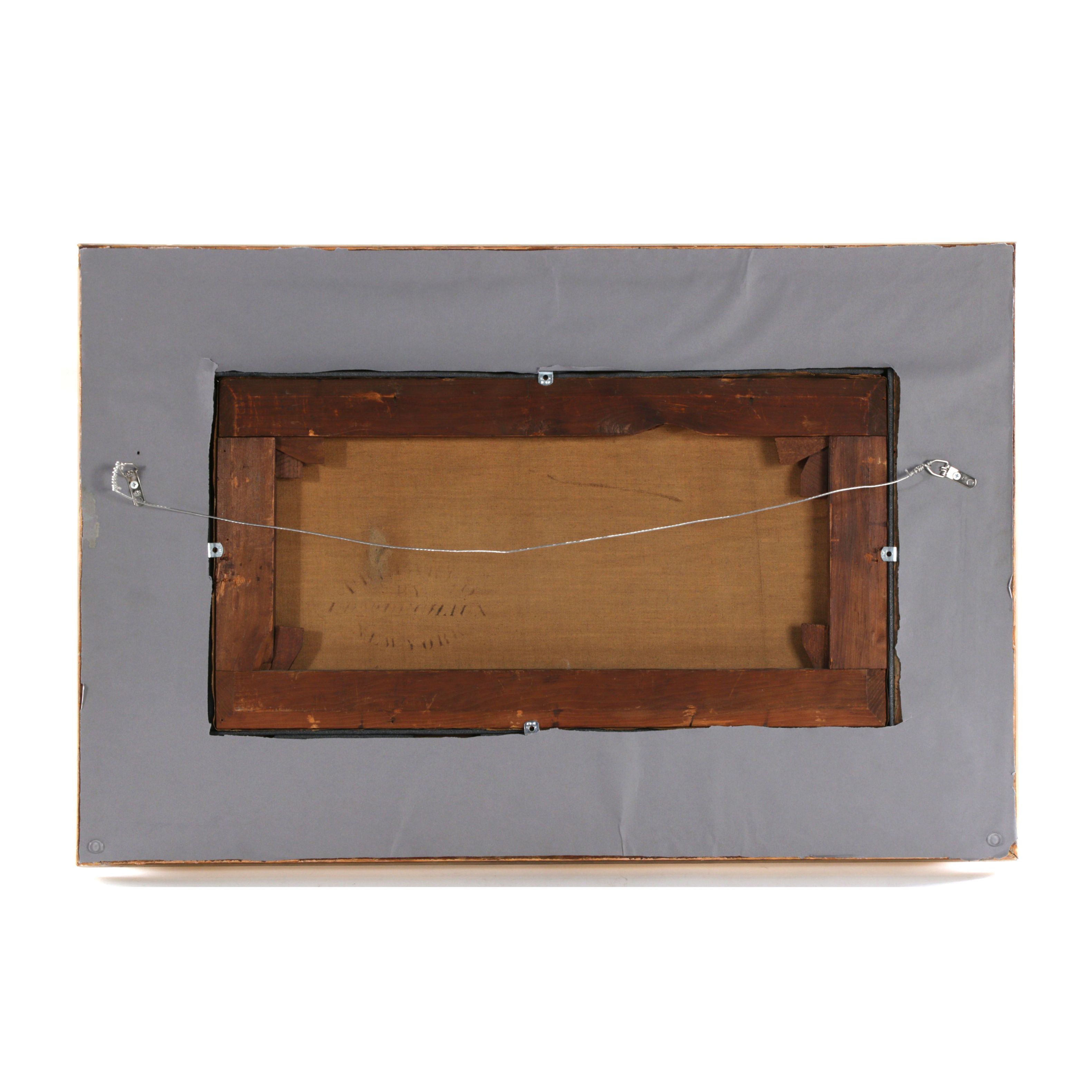 Sanford Gifford Luminist Oil Painting of Lake Sunapee, 1860