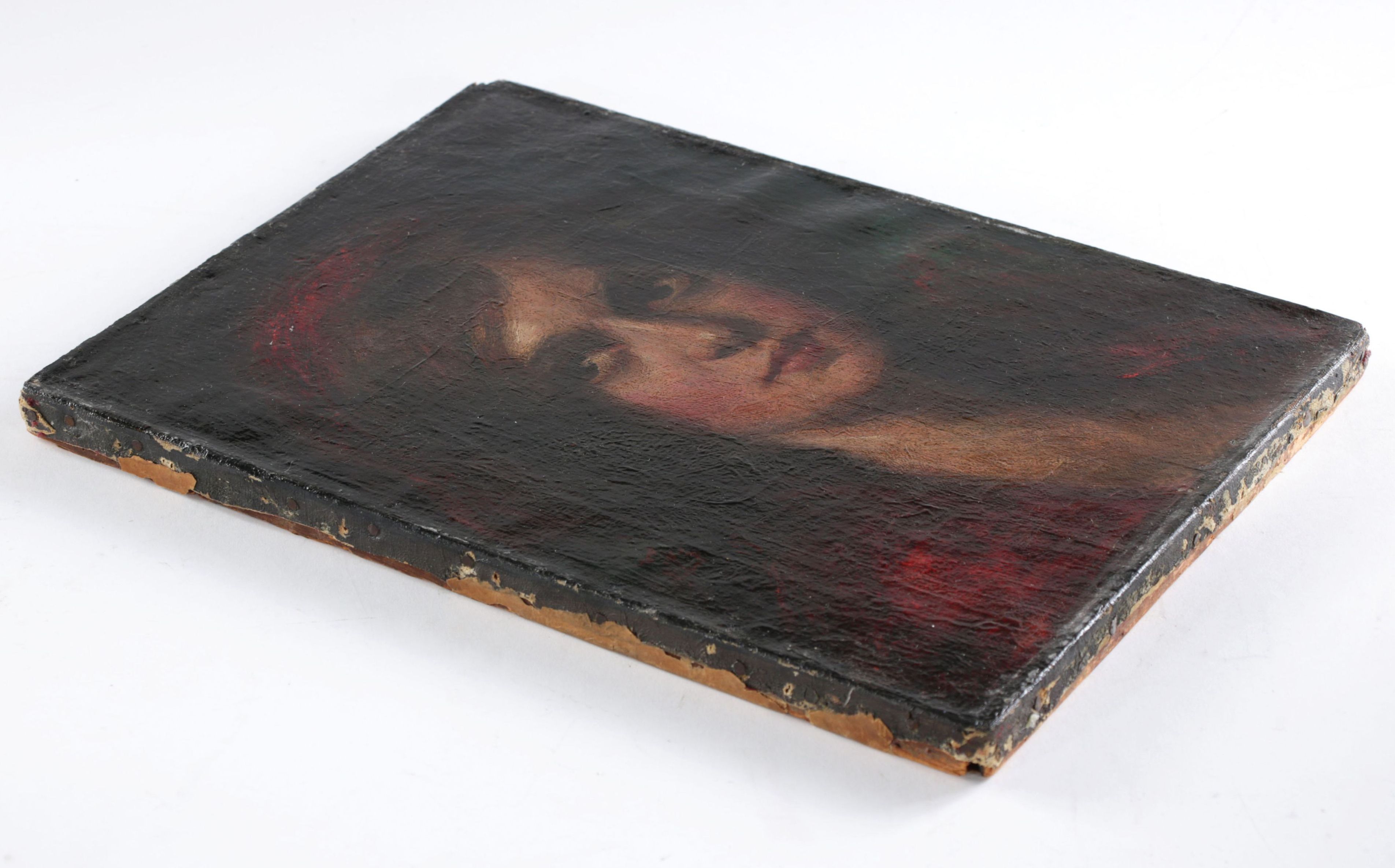 Exceptional Frank Duveneck Oil Portrait of a Young Woman, Circa 1905