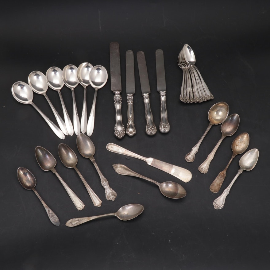 Gorham, Lunt and Other Sterling Silver Flatware, Early to Mid-20th Century
