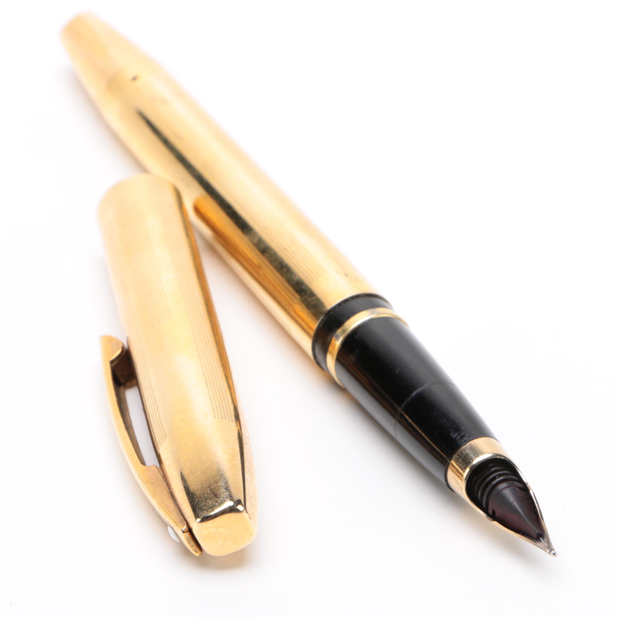 Sheaffer "Imperial Triumph" 18K Gold-Filled Fountain Pen, Vintage