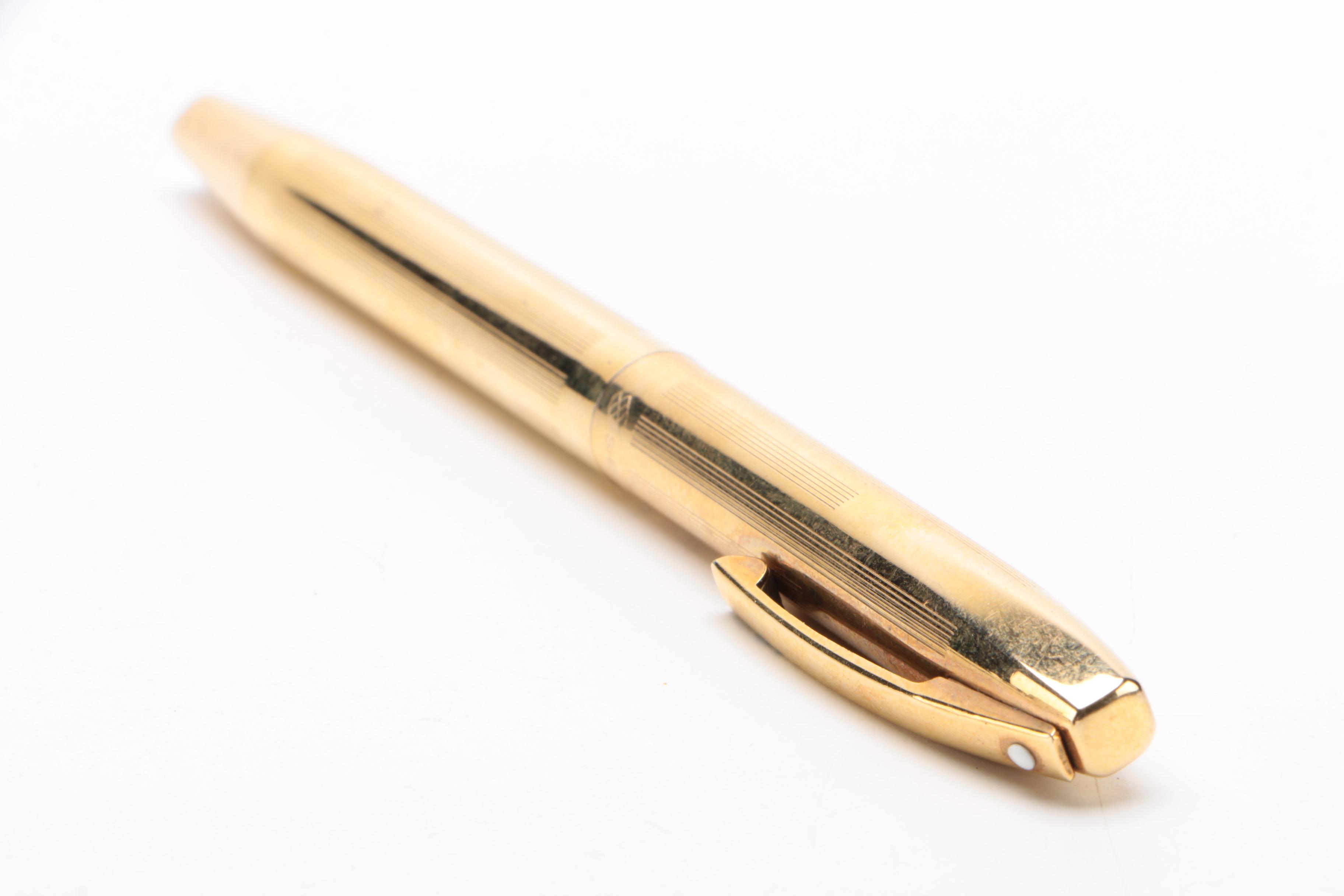 Sheaffer "Imperial Triumph" 18K Gold-Filled Fountain Pen, Vintage