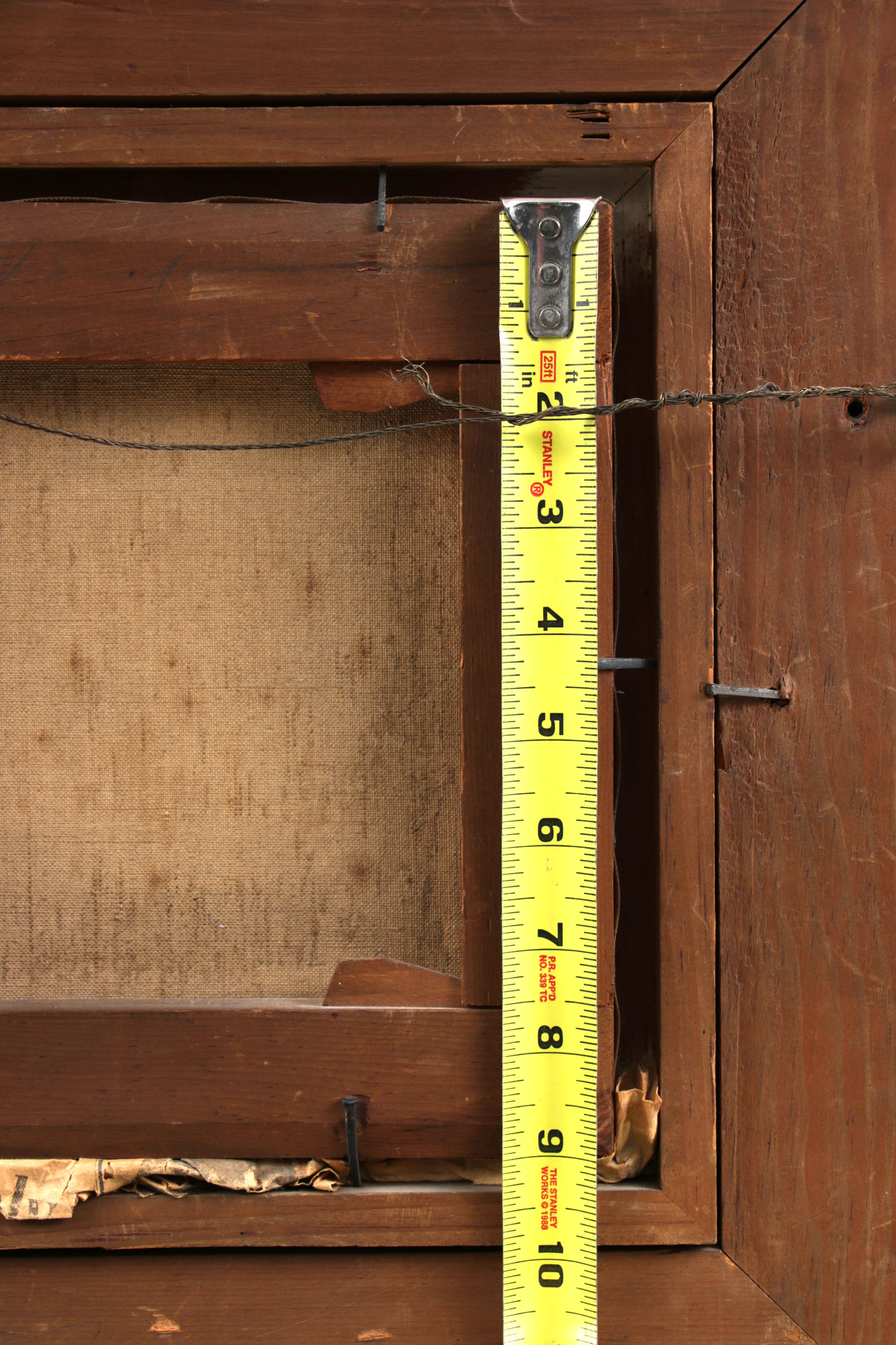 Sanford Gifford Oil Painting of Luminist Landscape, 1860