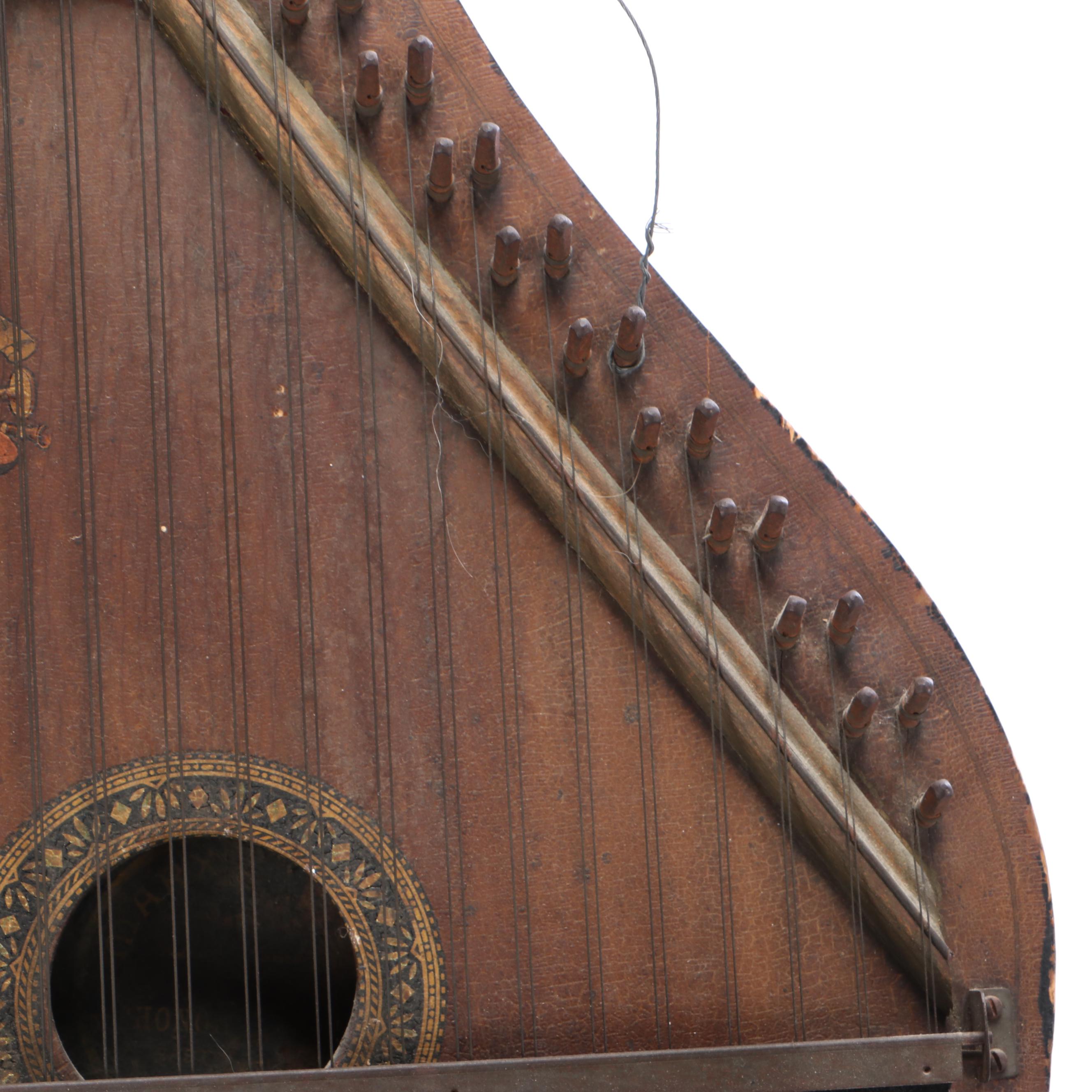 Oscar Schmidt and Paramount Autoharps with Marxophone