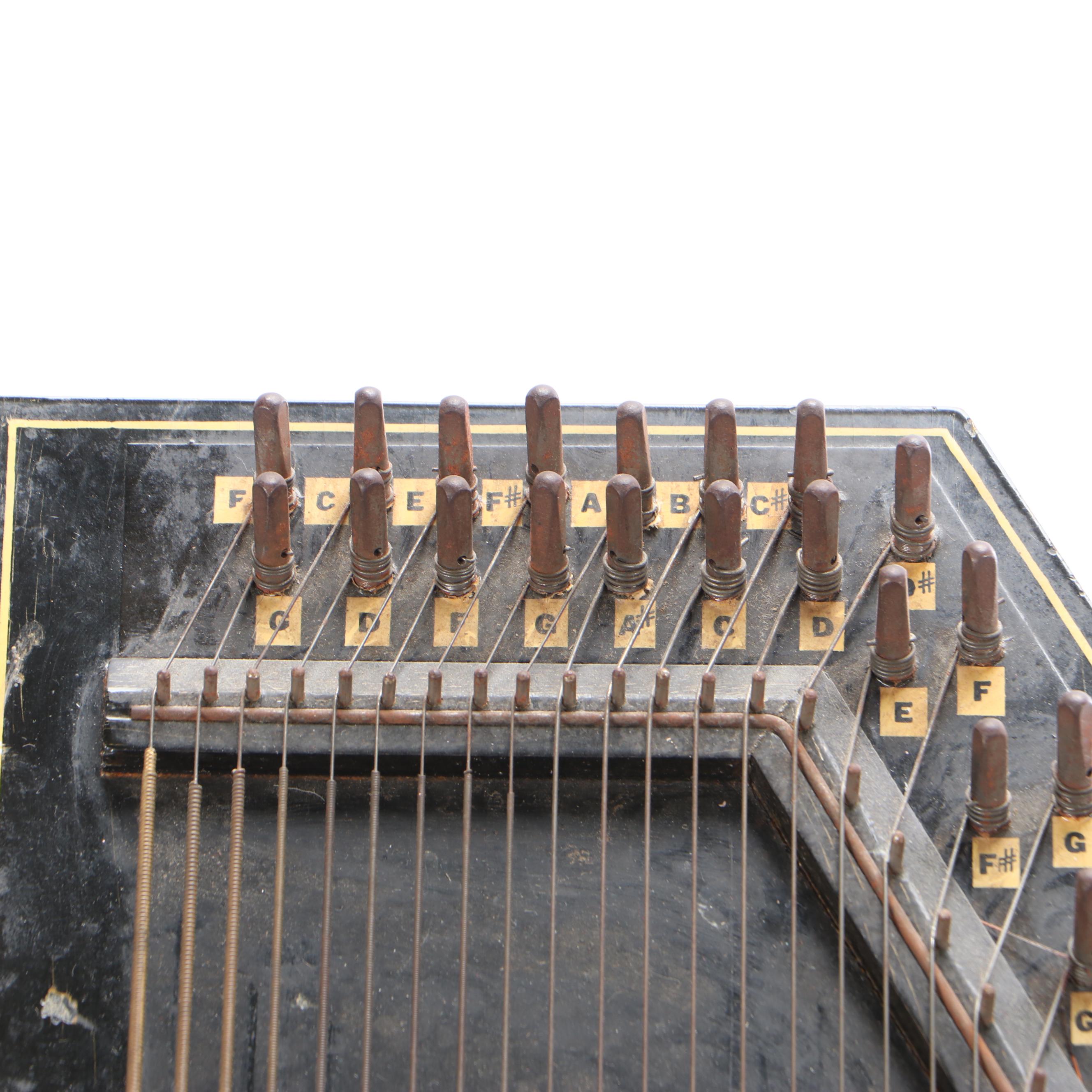 Oscar Schmidt and Paramount Autoharps with Marxophone