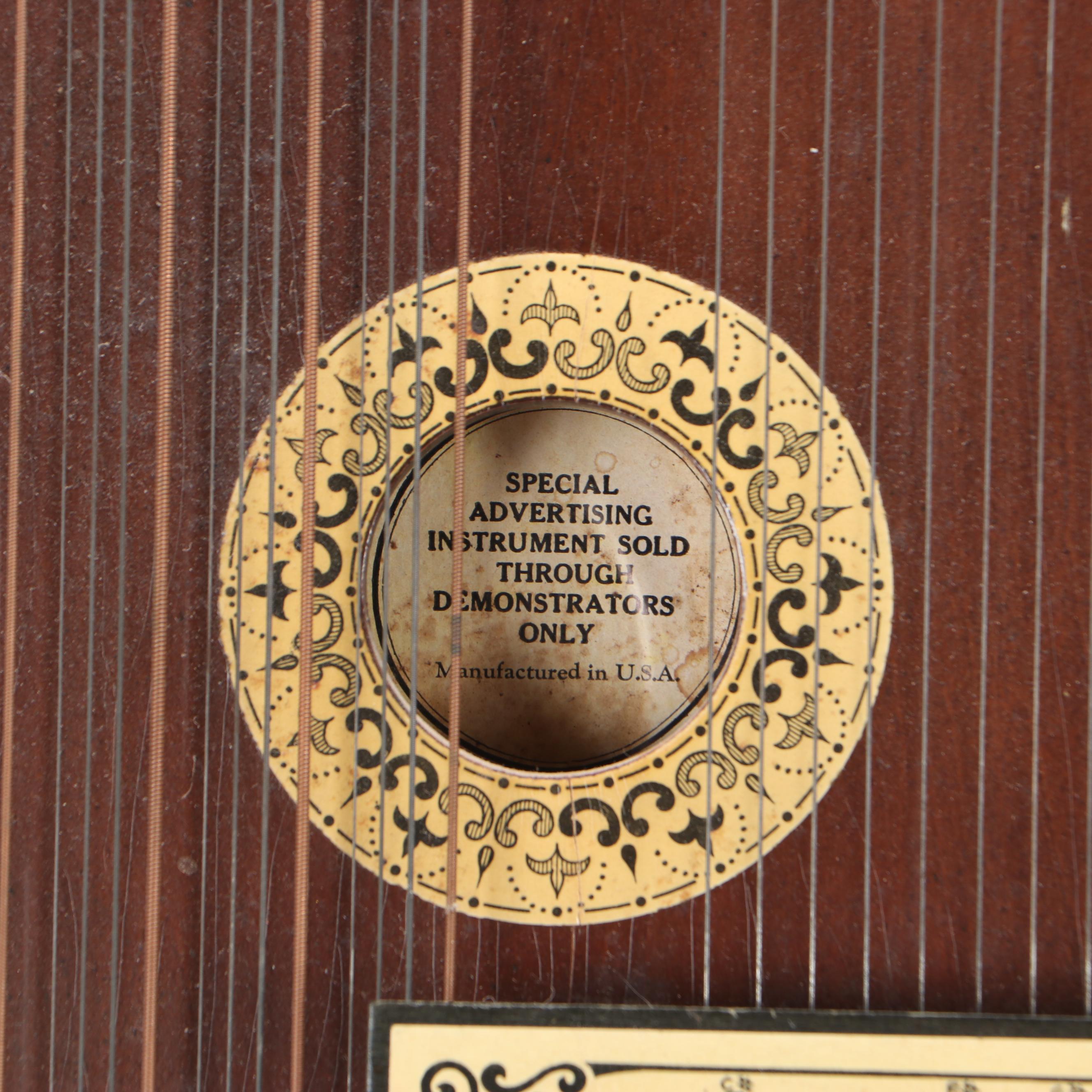 Oscar Schmidt and Paramount Autoharps with Marxophone