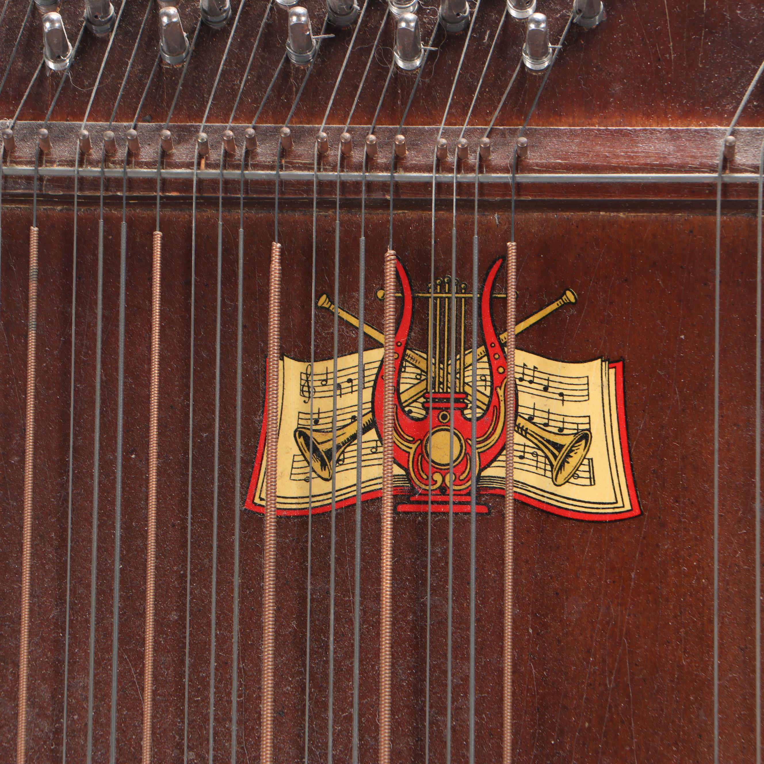 Oscar Schmidt and Paramount Autoharps with Marxophone