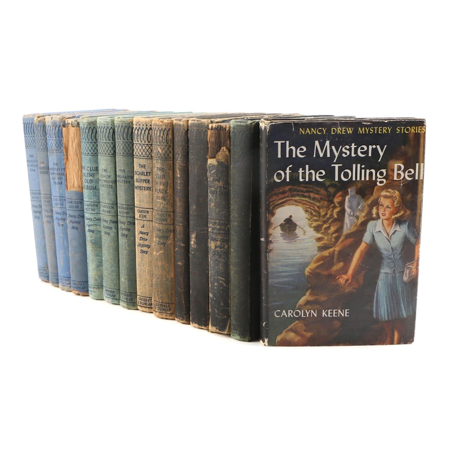 1951 - 1961 Nancy Drew Books, Fourteen Volumes