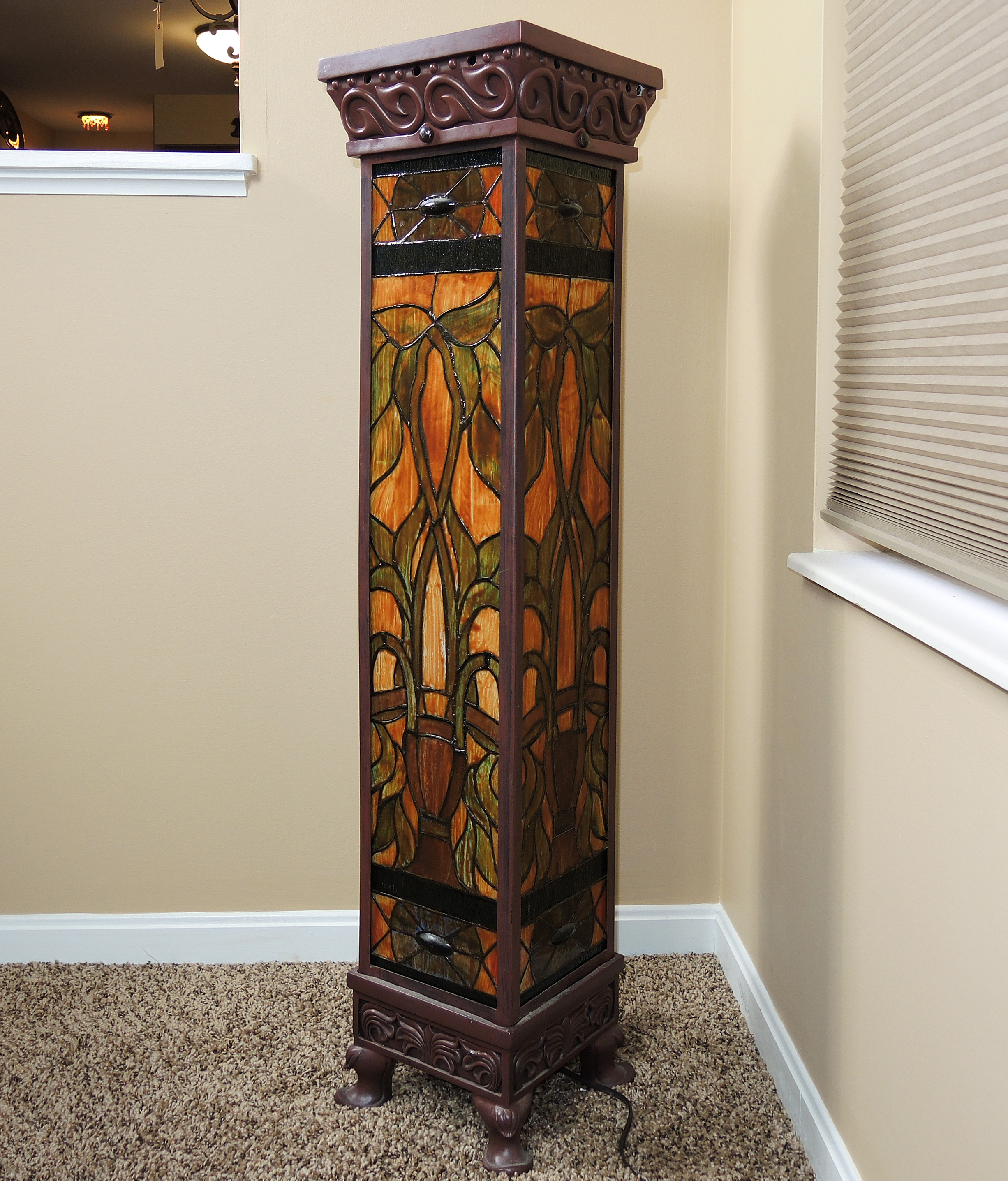 Stained Glass Floor Lamp | EBTH