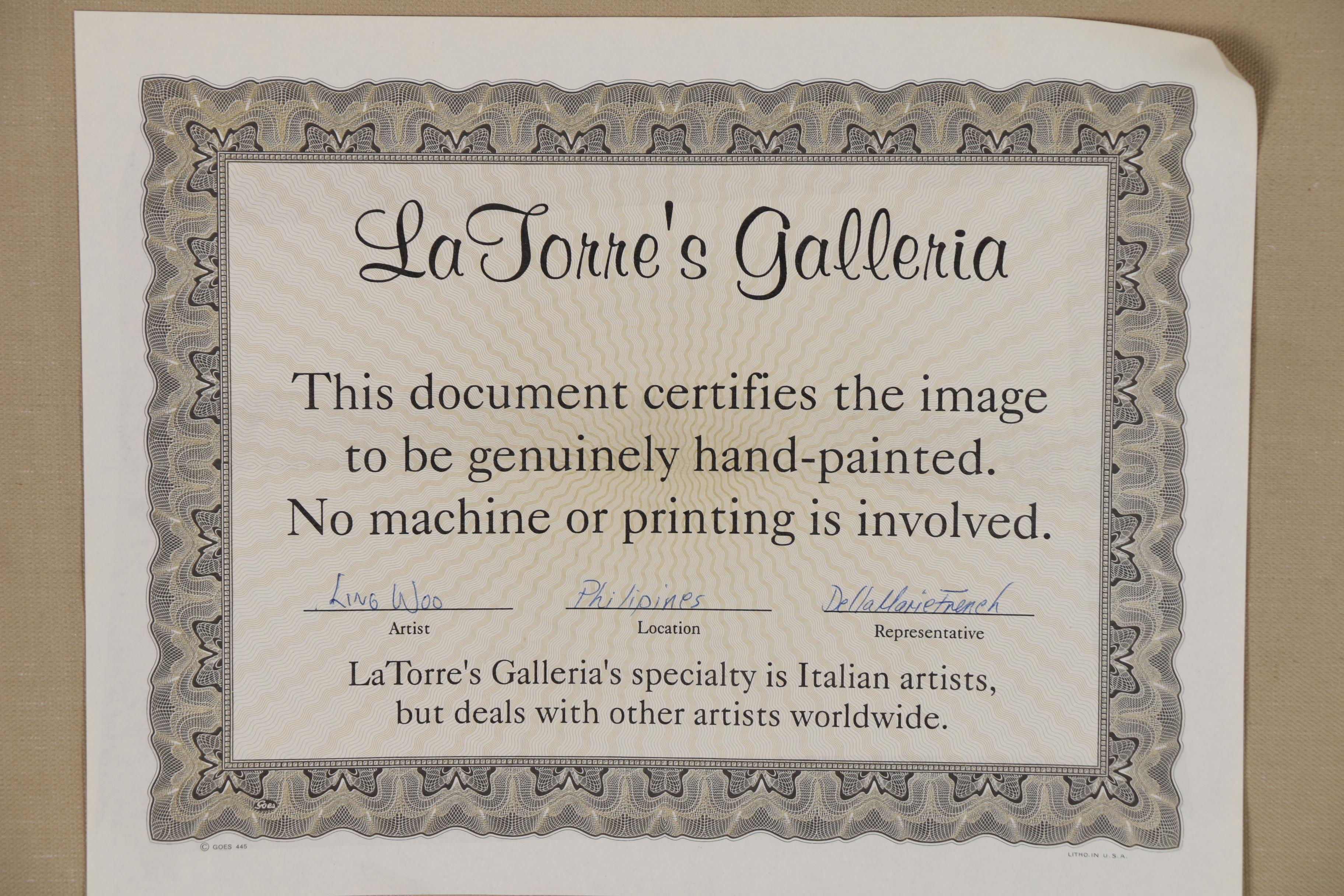 Henry Woo Still Life Oil Painting