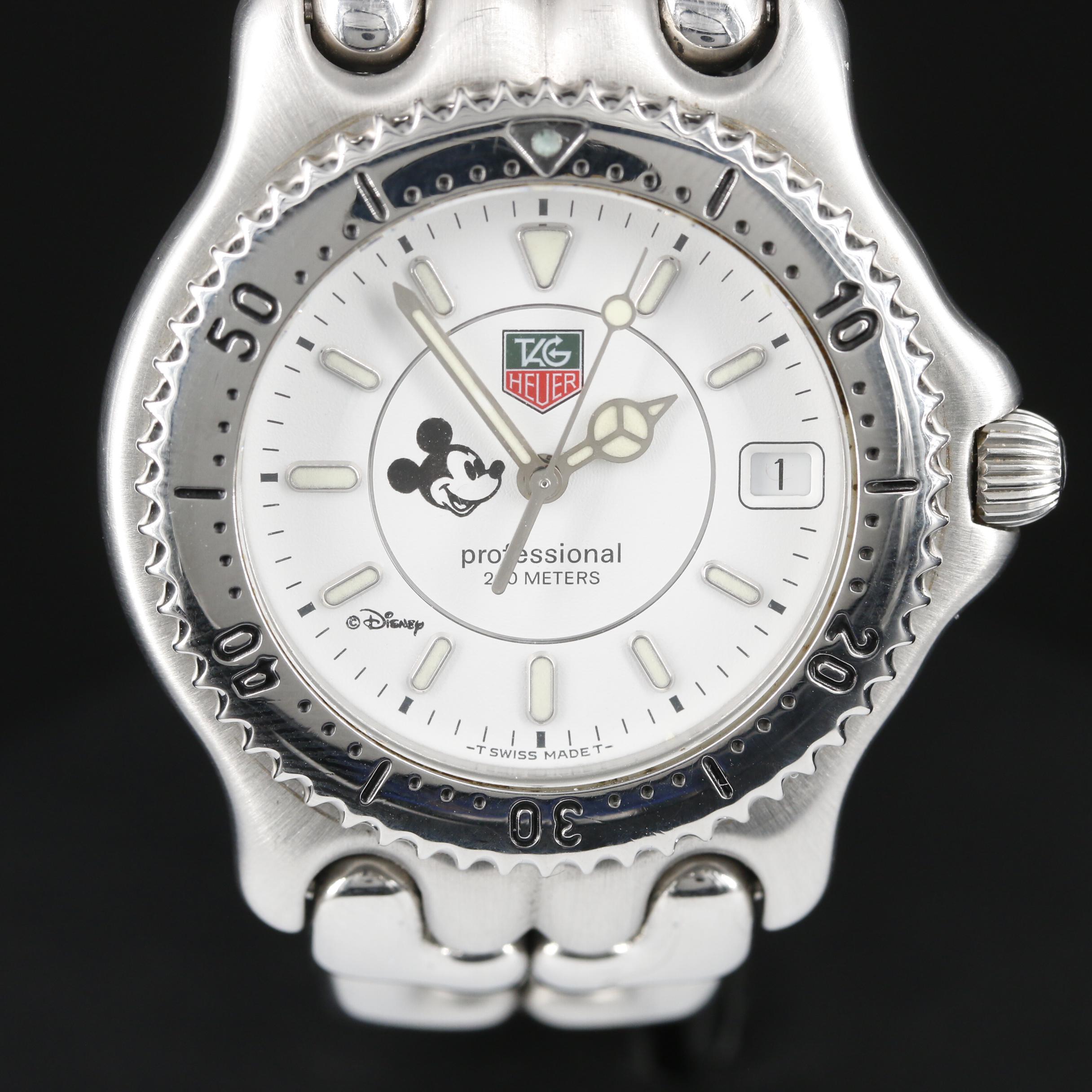TAG Heuer Professional 200m SE/L Mickey Mouse Dial Stainless Steel