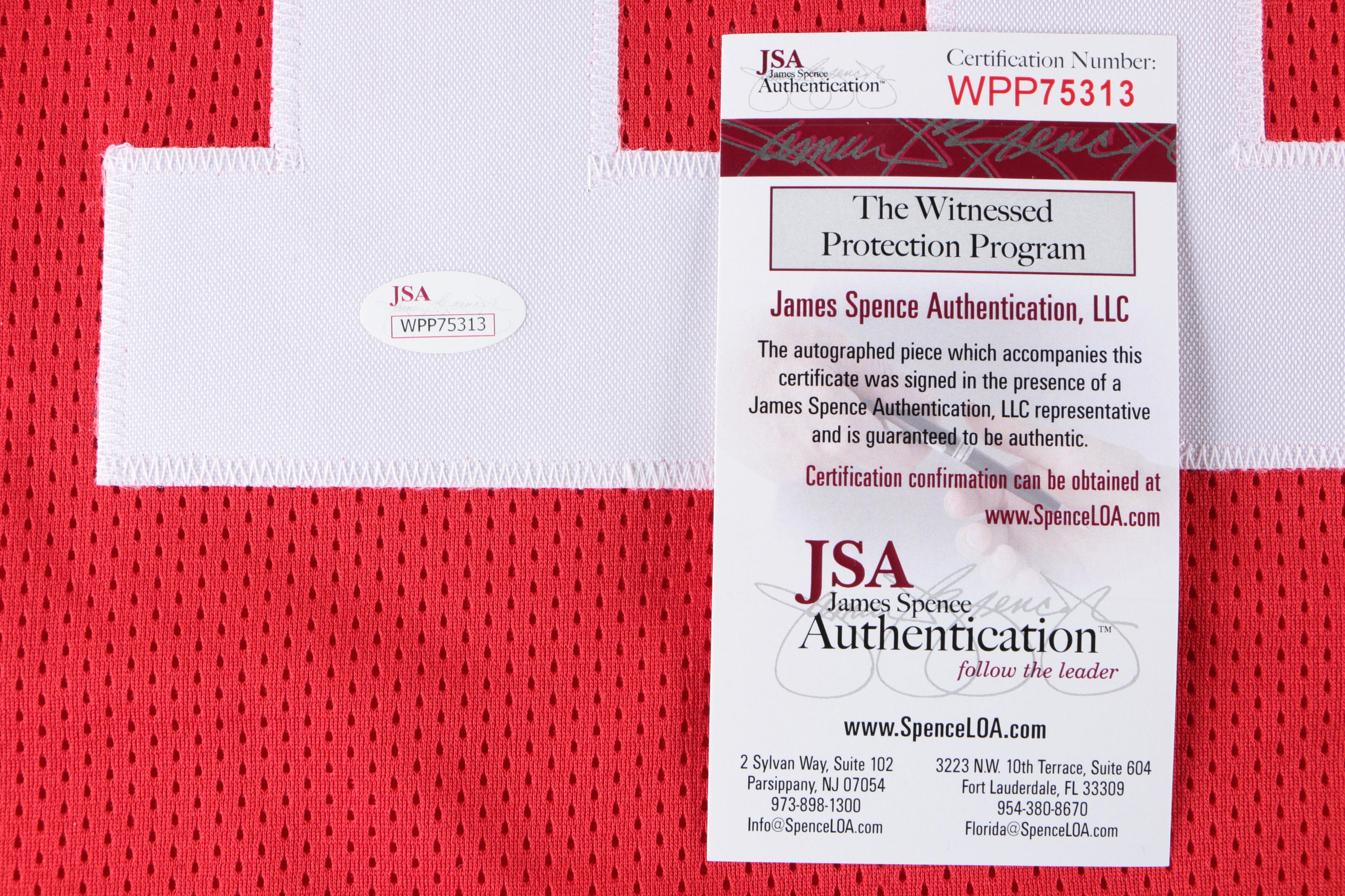 Joe Montana Signed San Francisco 49ers Replica Jersey  COA