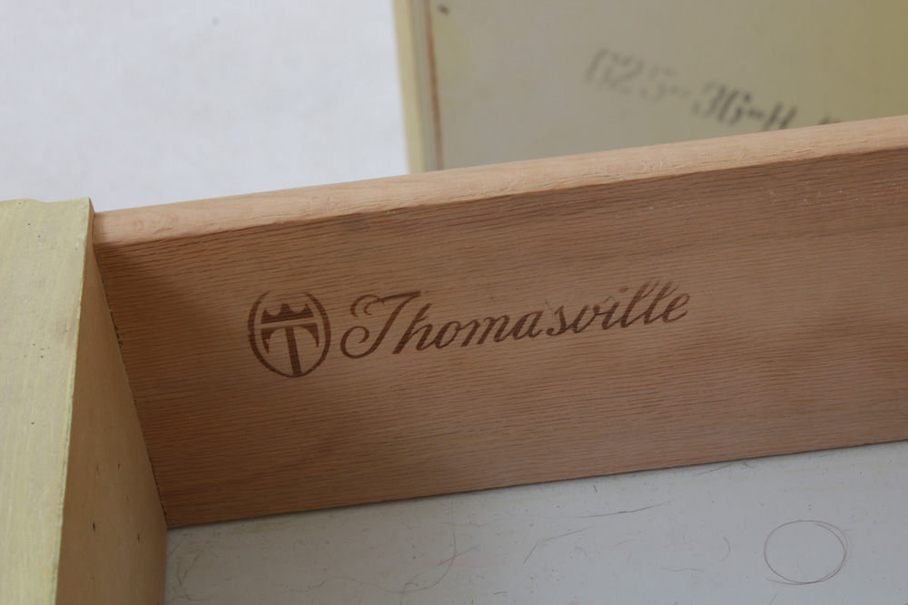 Thomasville "Bali Hai" Bamboo Style Side Cabinet, Mid 20th Century