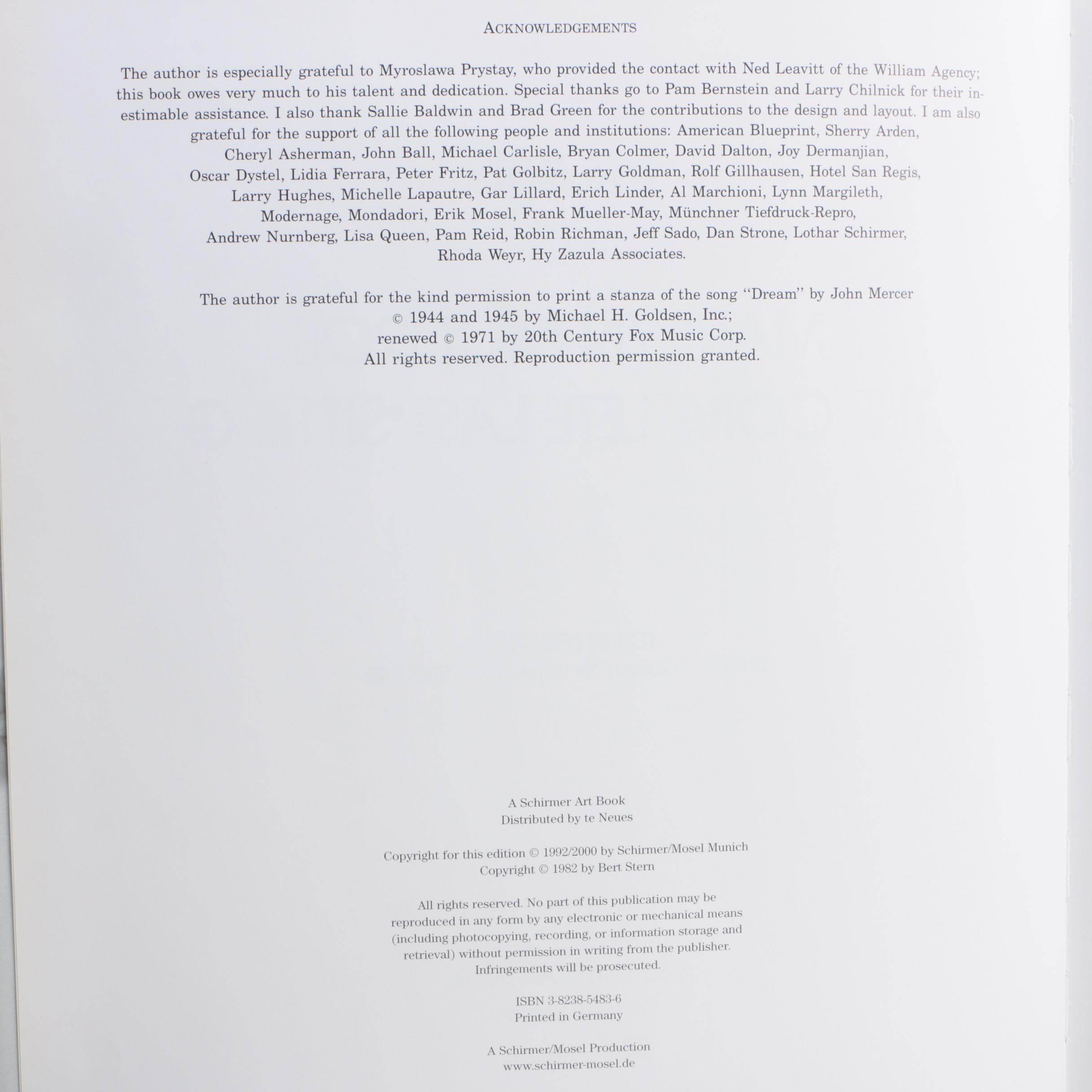 Photo-essay "Marilyn Monroe: The Complete Last Sitting" by Bert Stern