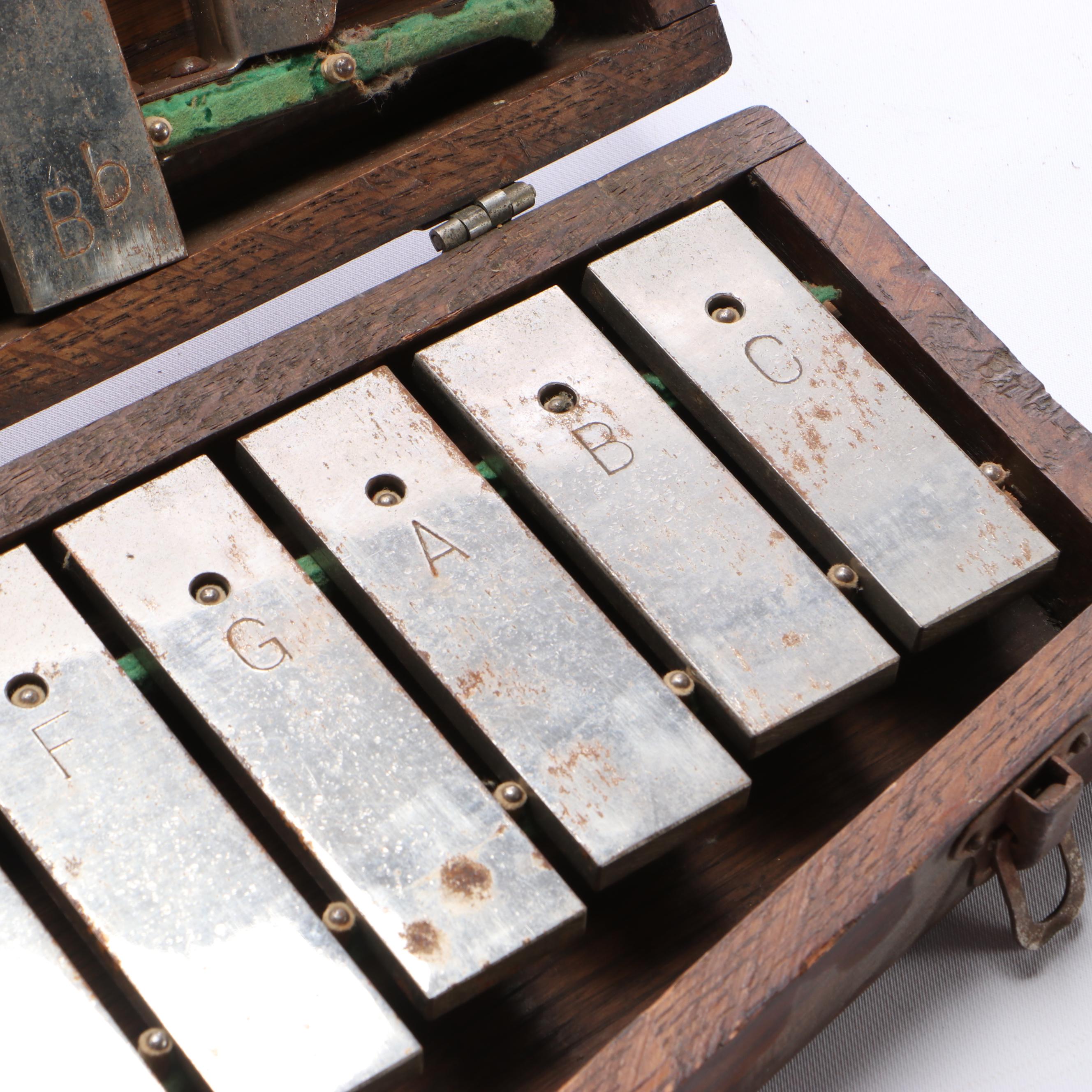 Jen-Co and Rudolph Wulitzer Glockenspiels with Deagan Chimes