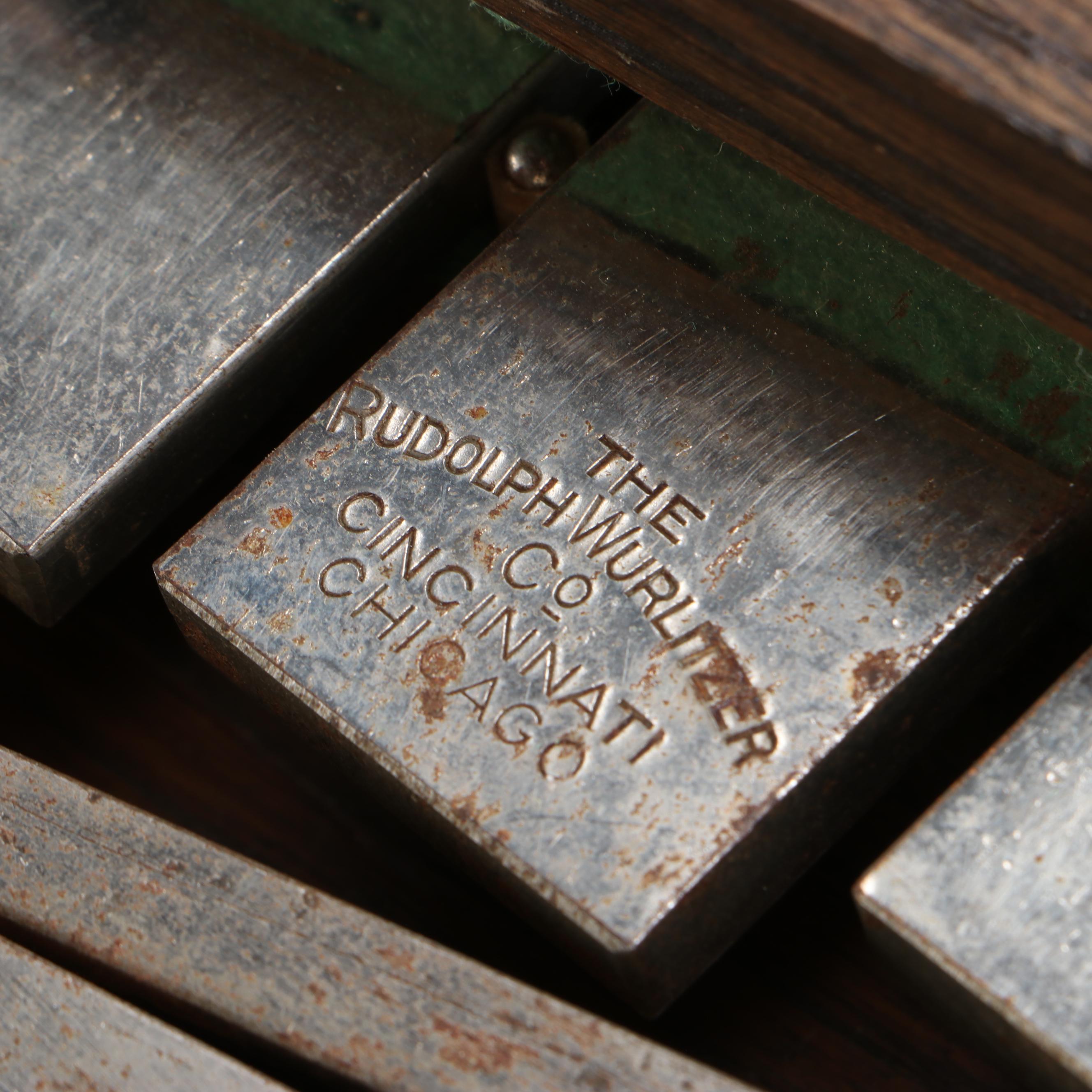 Jen-Co and Rudolph Wulitzer Glockenspiels with Deagan Chimes