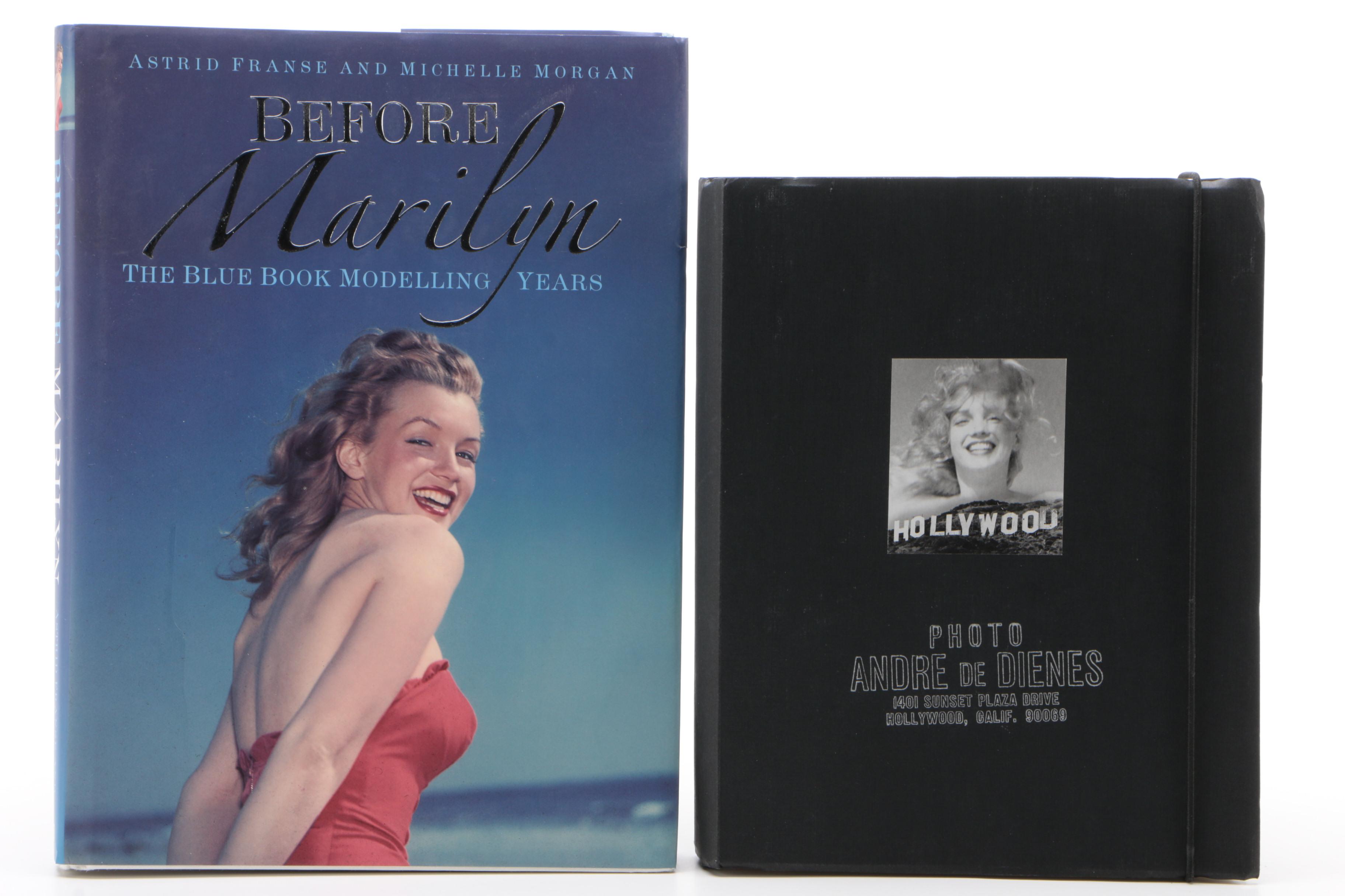 Marilyn Monroe Books featuring "Before Marilyn", First Edition