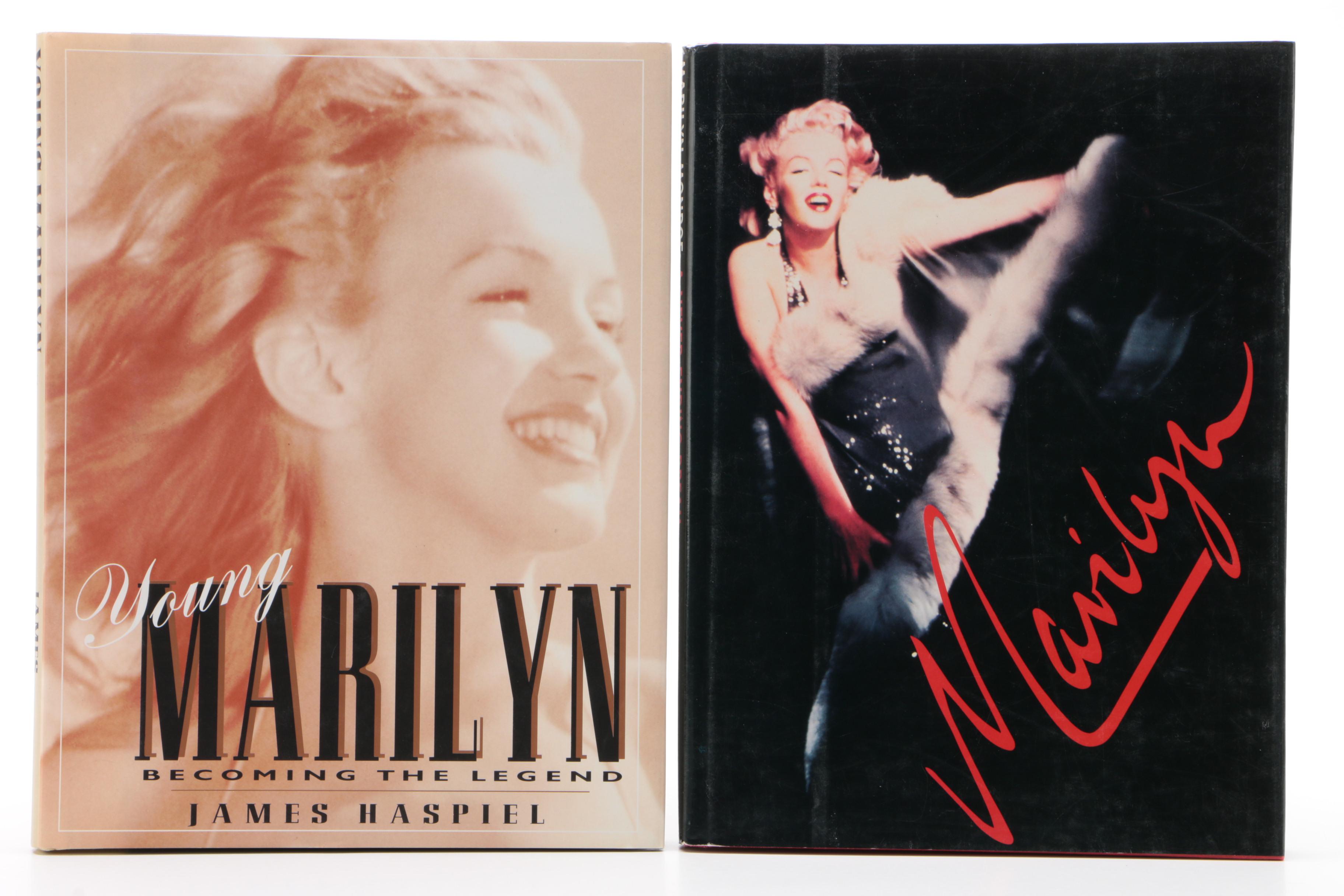Marilyn Monroe Books featuring "Before Marilyn", First Edition