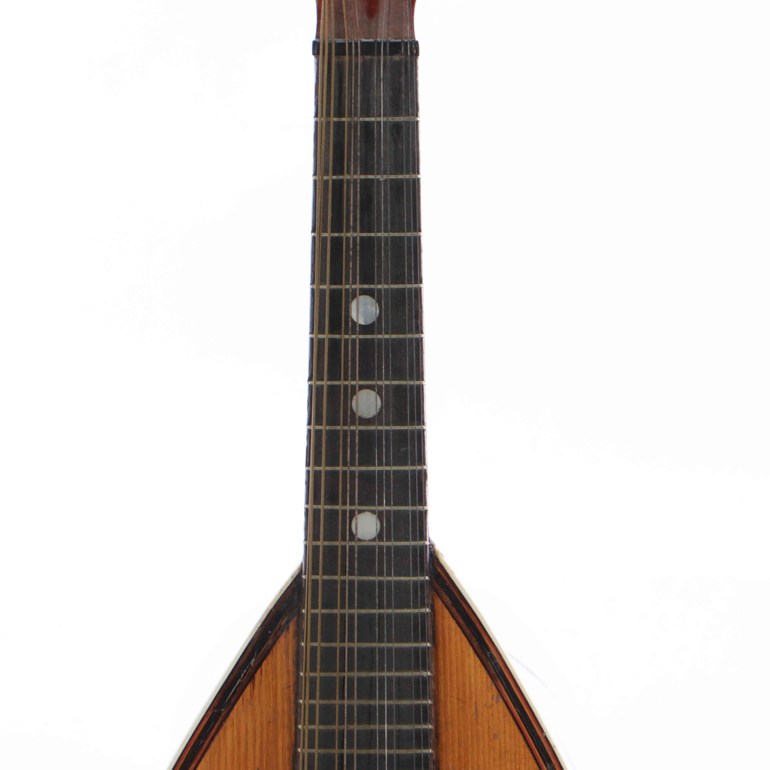 Bowlback Mandolin with Tortoise Shell Inlay, Vintage