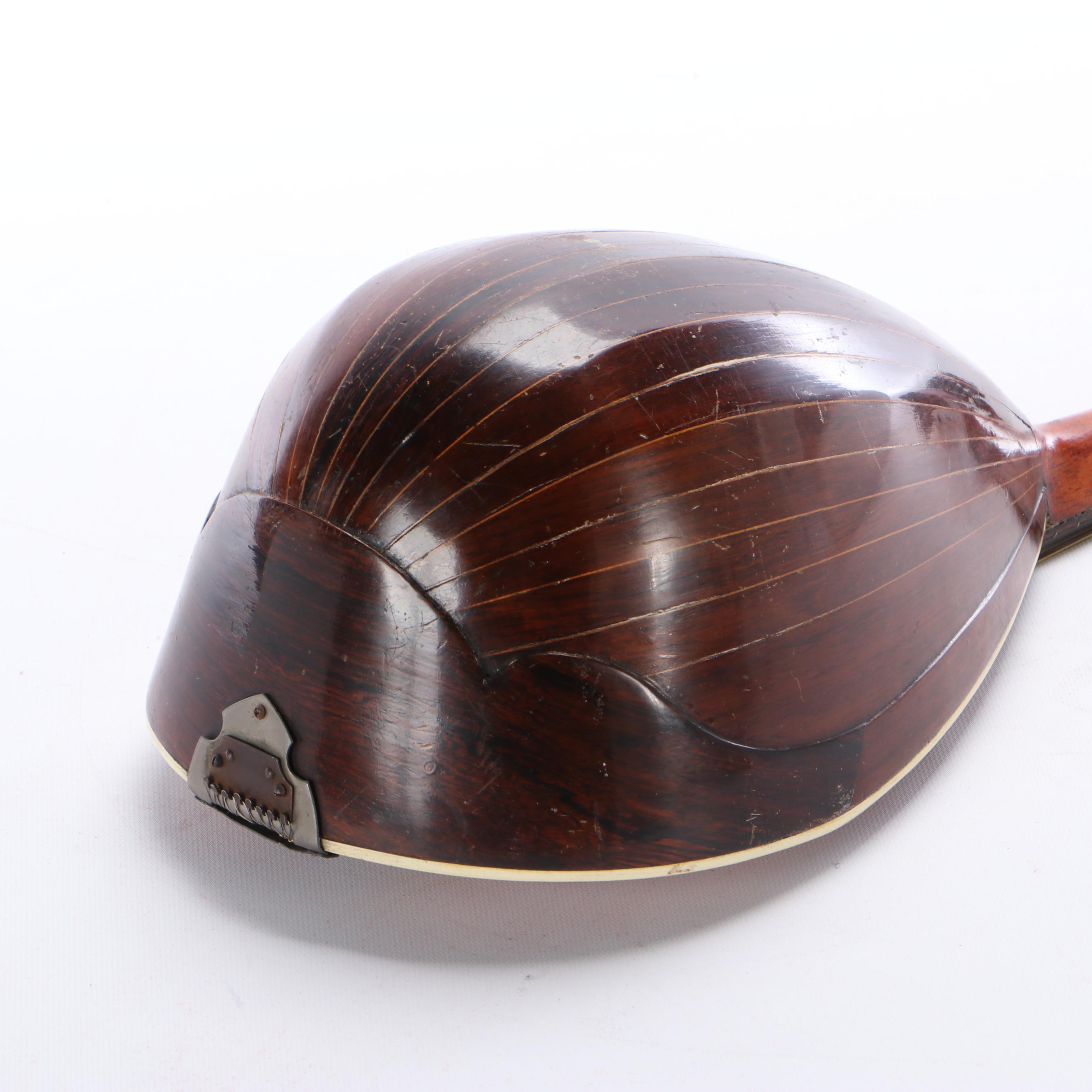 Bowlback Mandolin with Tortoise Shell Inlay, Vintage