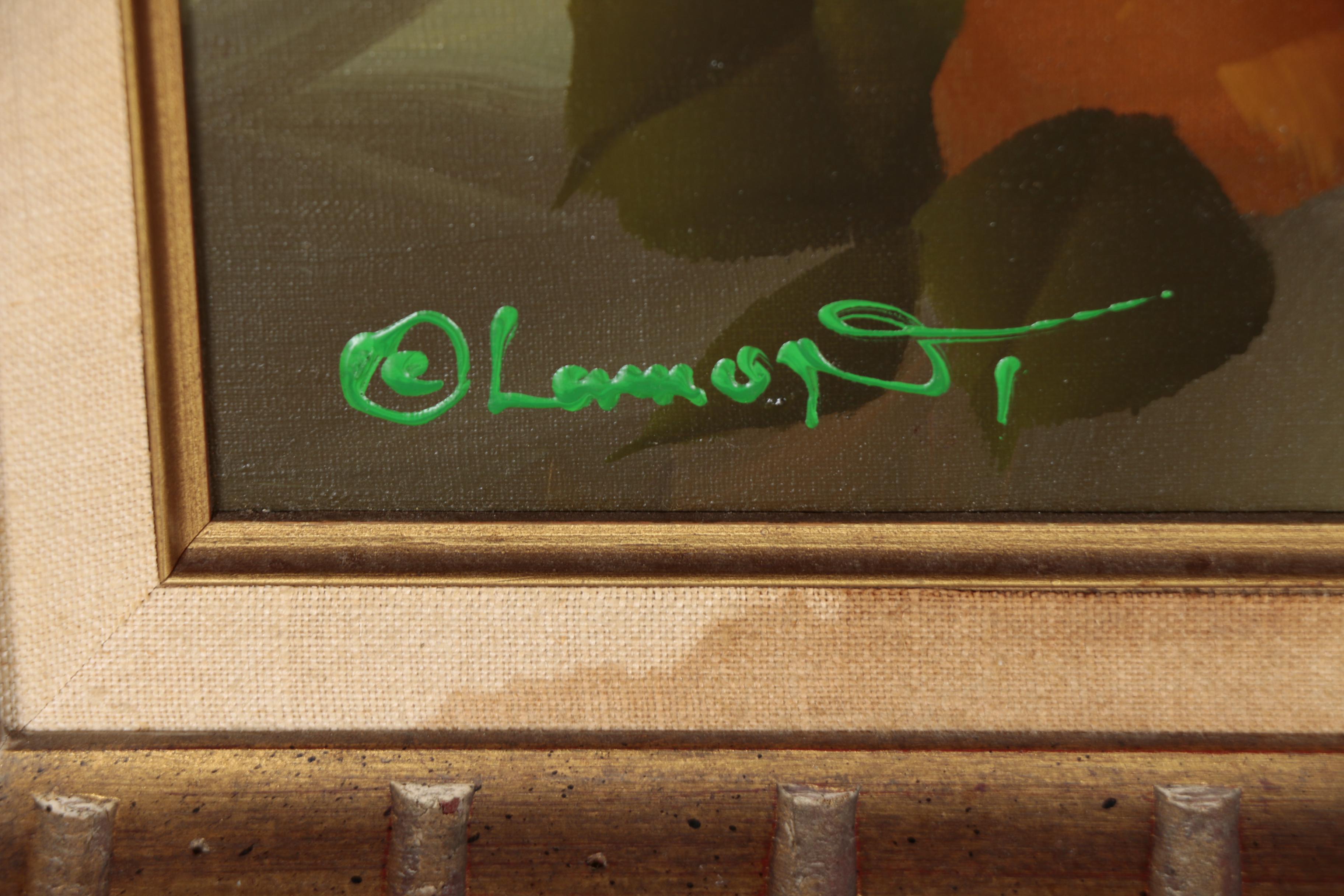 Luiz Carlos Coelho Floral Still Life Oil Painting