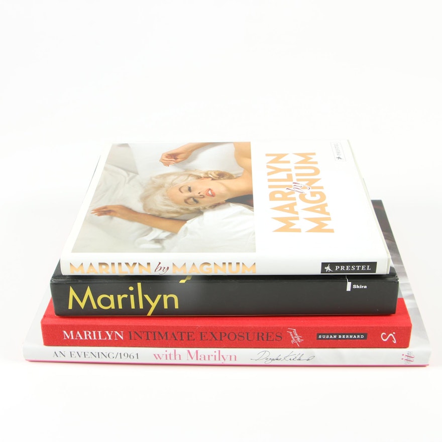 Iconic Marilyn Monroe Photo-essay Books including First Editions