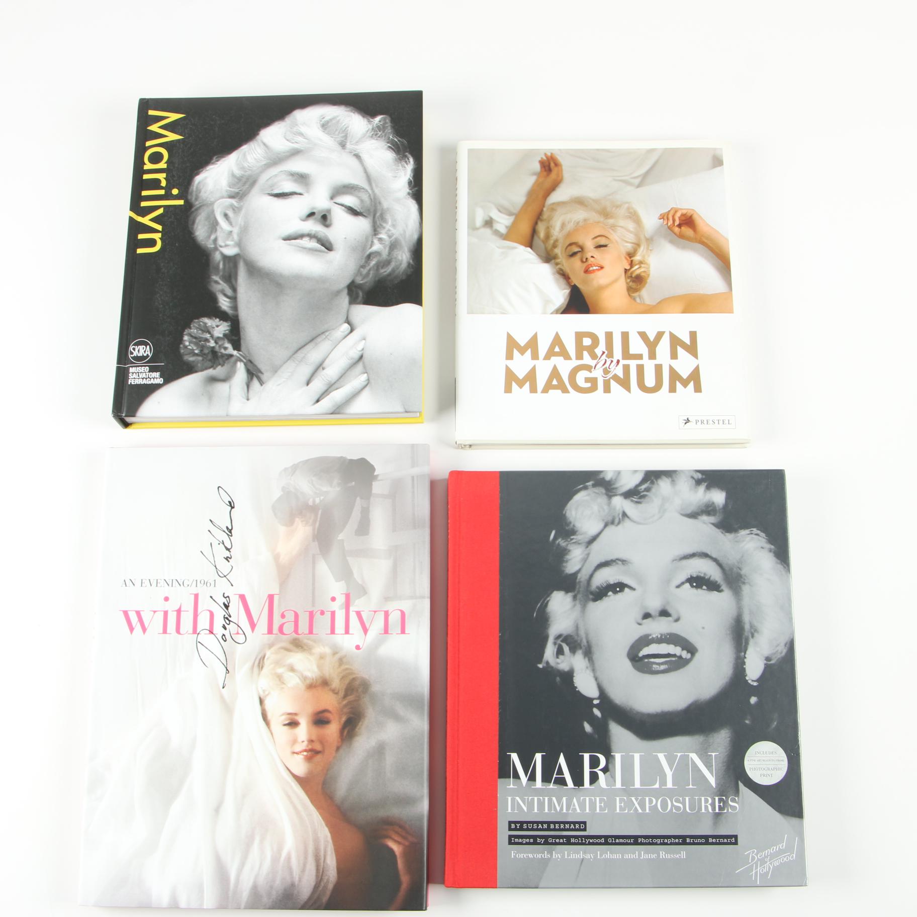 Iconic Marilyn Monroe Photo-essay Books including First Editions