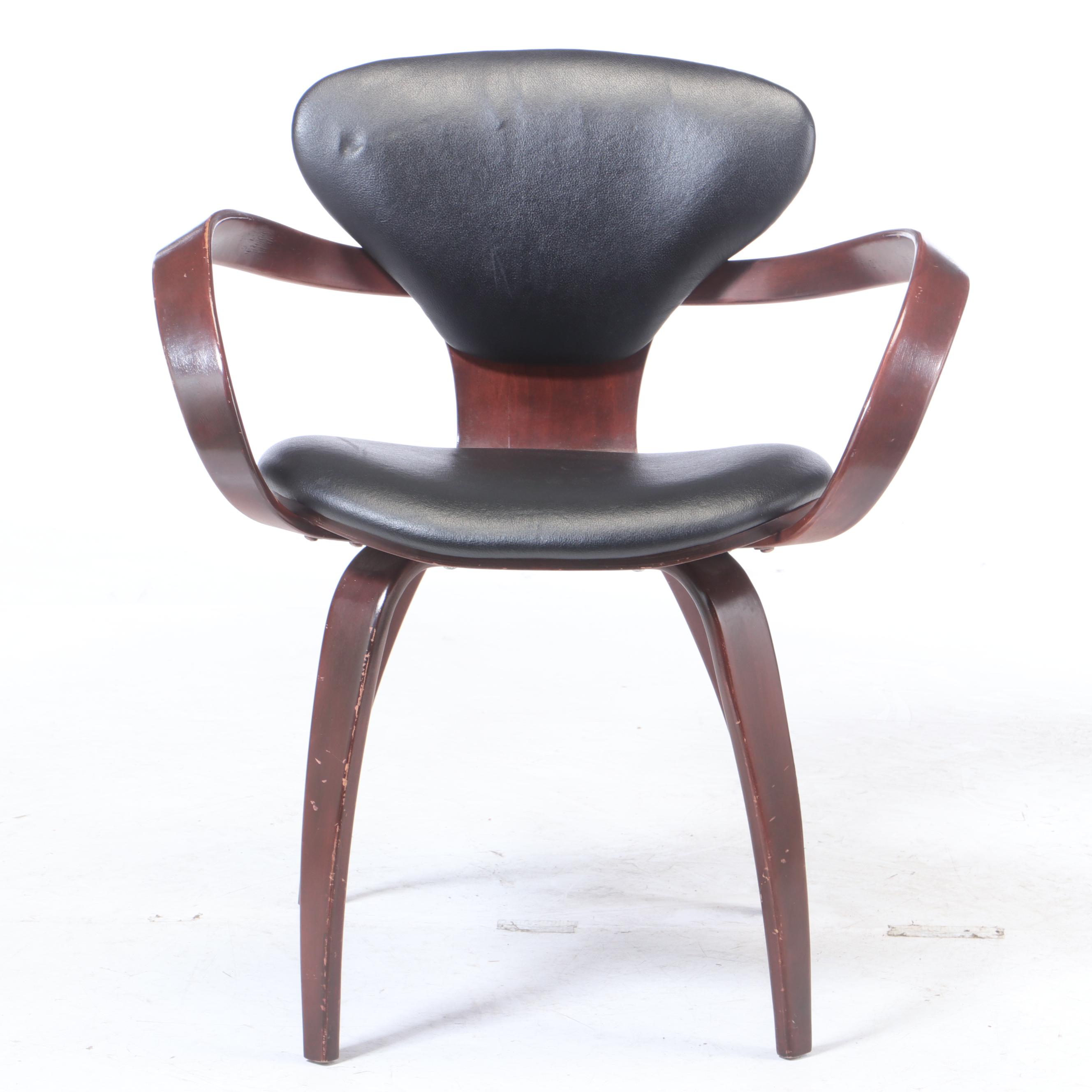 Paul Goldman for Levenger, Mid Century Modern Bentwood "Pretzel" Armchair