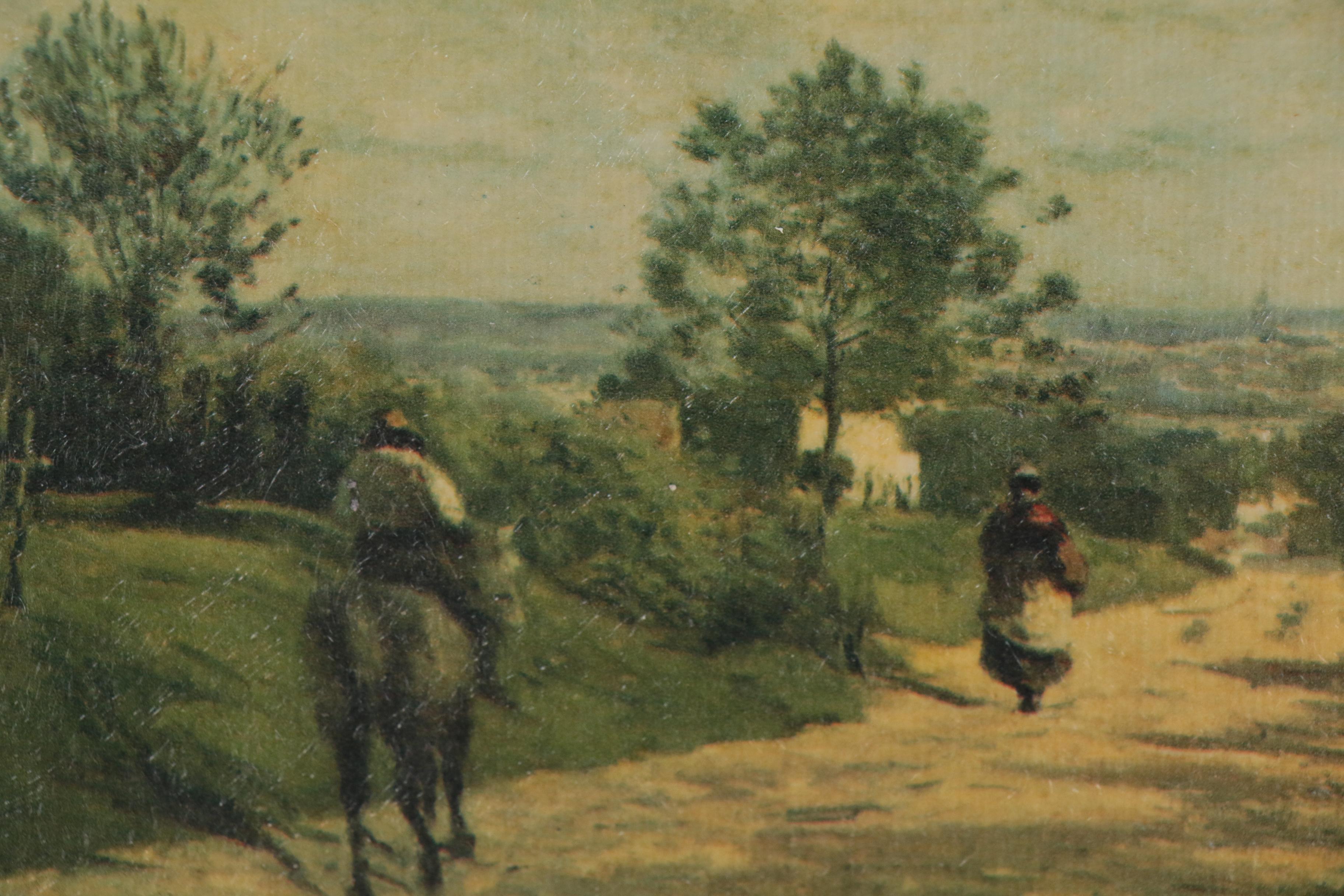 Giclée after Jean Baptiste Corot "The Road to Sevres"