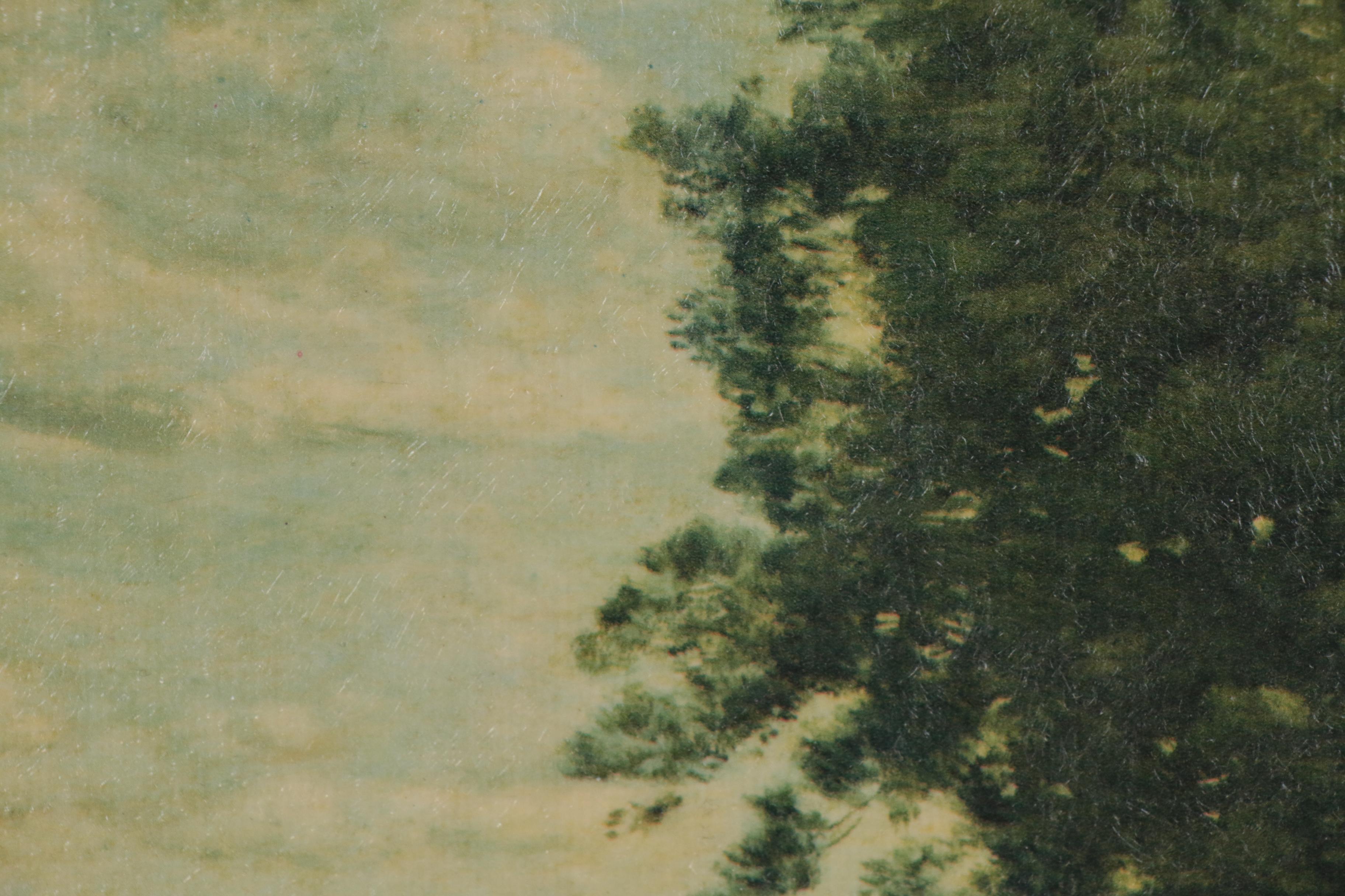 Giclée after Jean Baptiste Corot "The Road to Sevres"