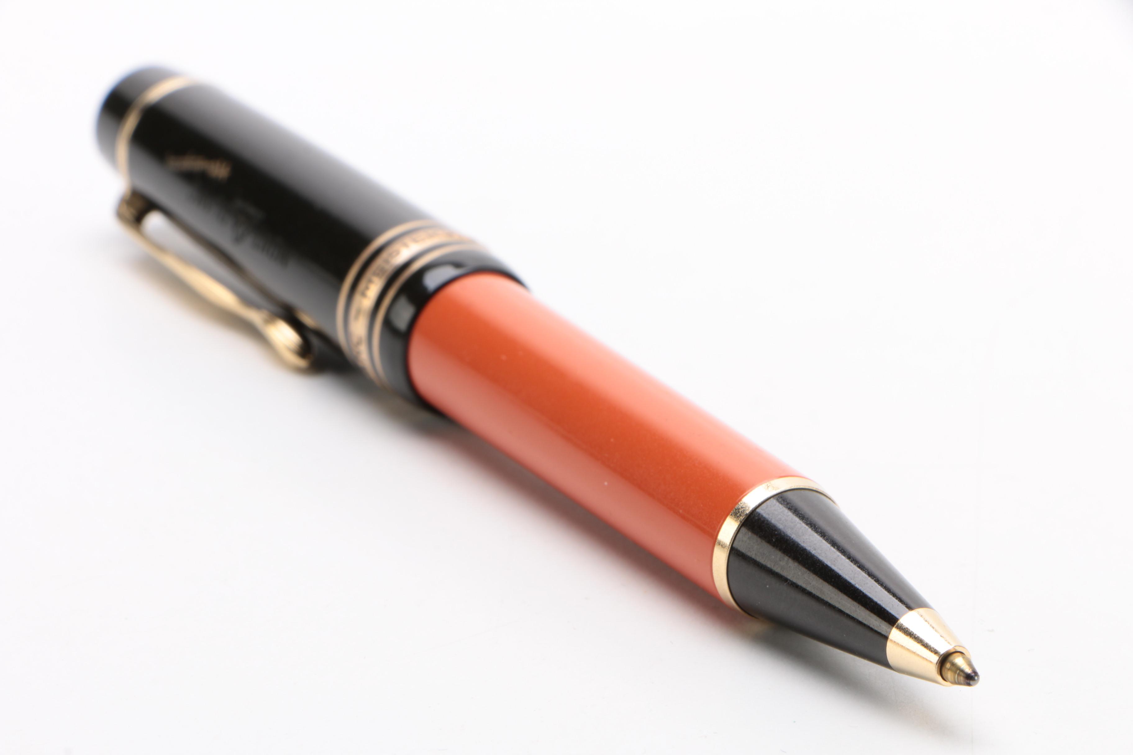 Montblanc "Hemingway" Limited Edition Ballpoint Pen With Original Box, 1992