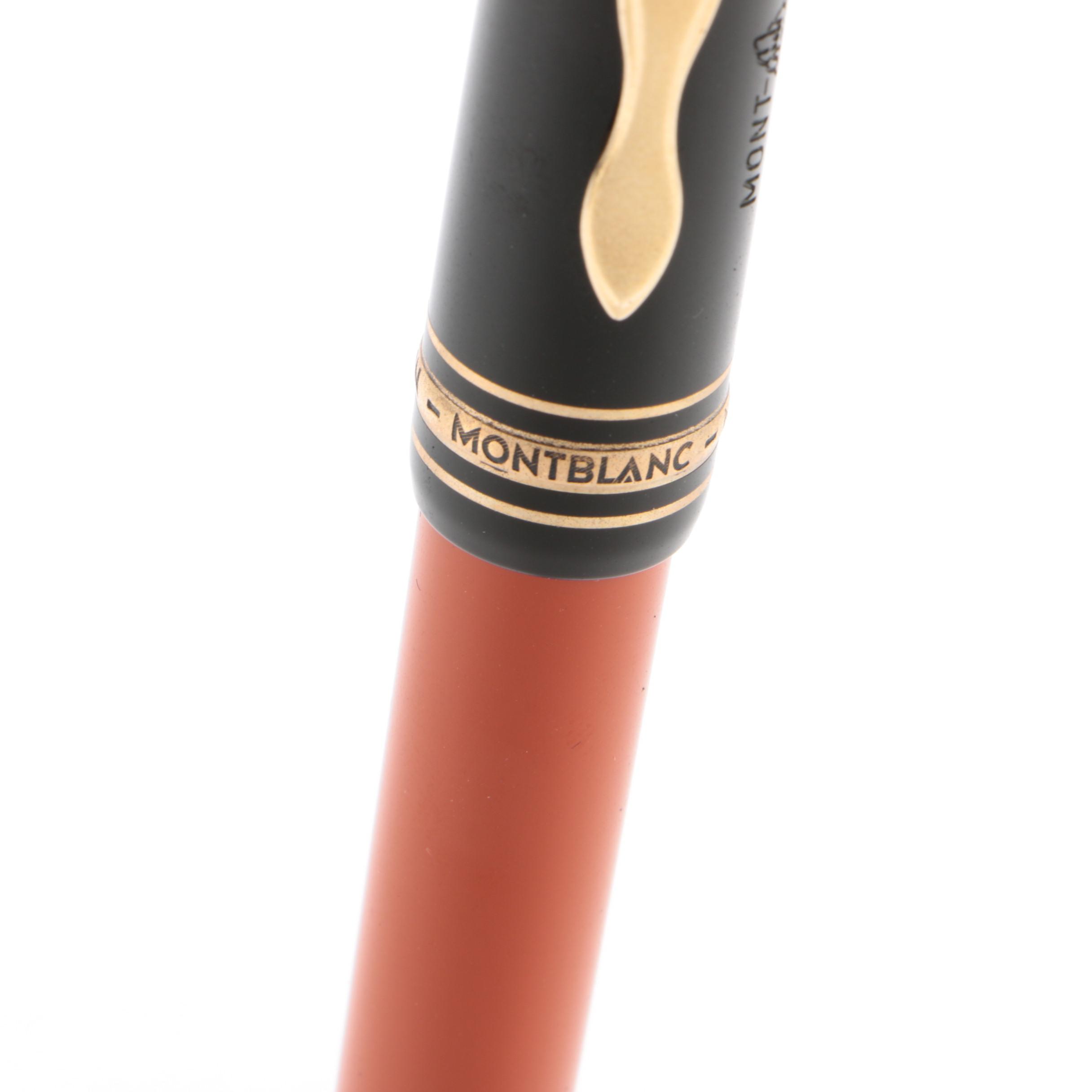 Montblanc "Hemingway" Limited Edition Ballpoint Pen With Original Box, 1992