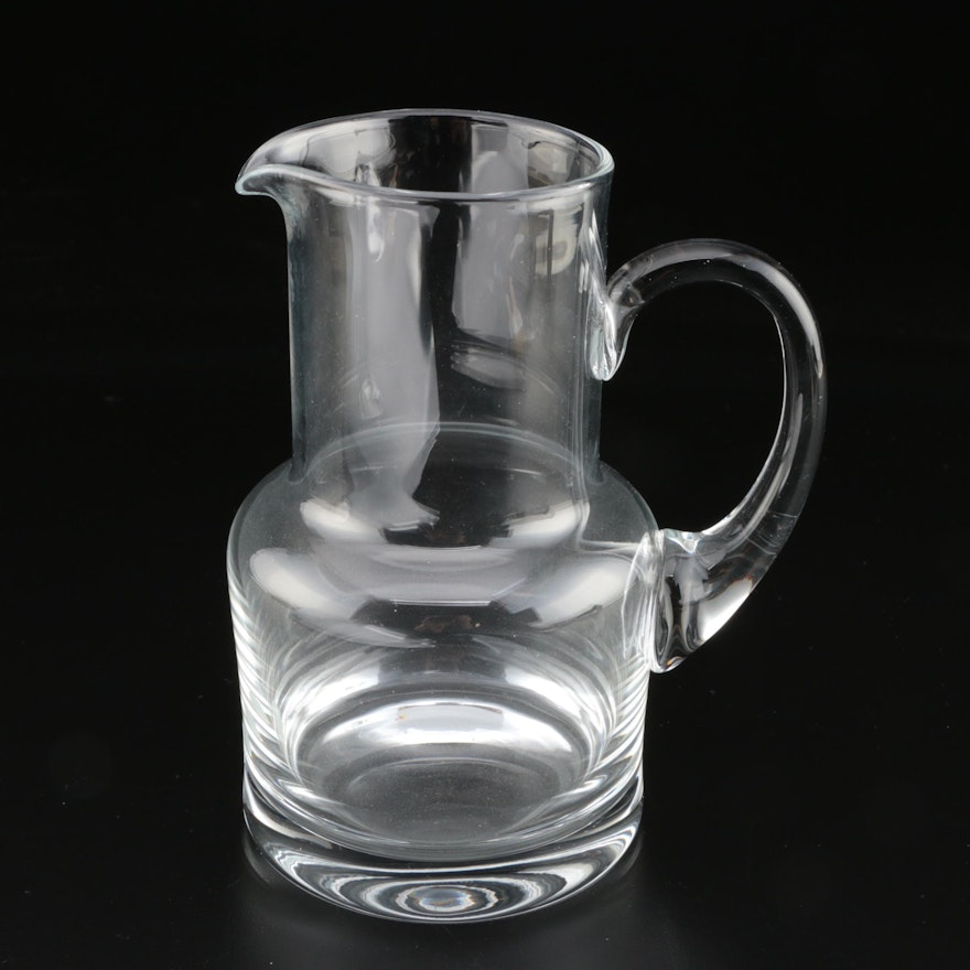 Tiffany & Co. Crystal Bedside Pitcher, Contemporary