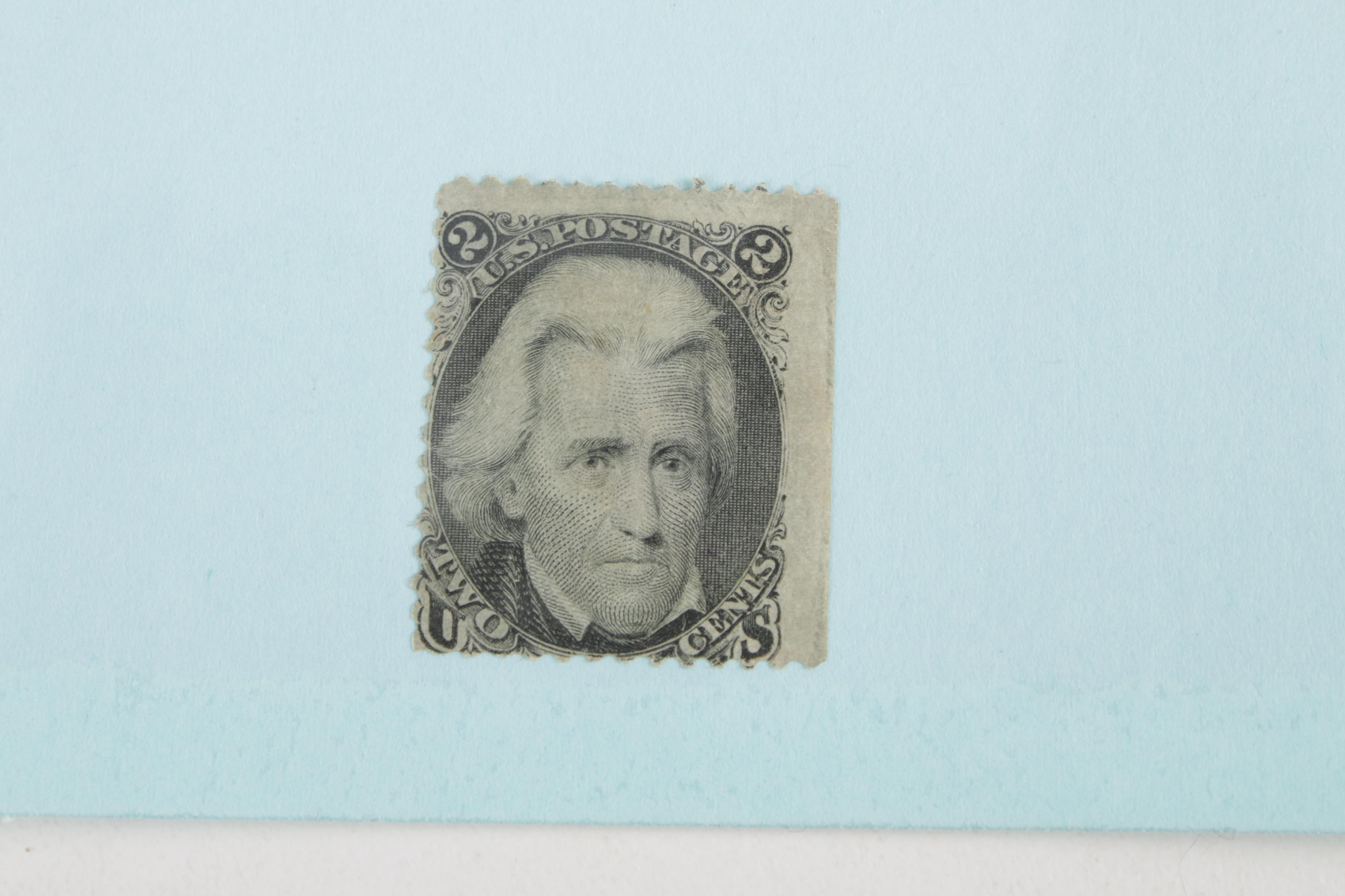 1863 United States Two Cent Stamp, Scott #73