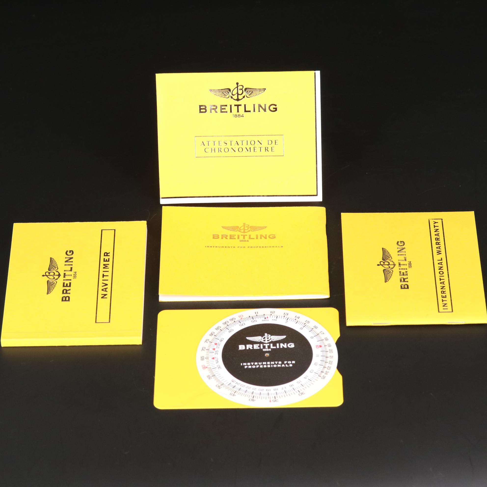 Breitling Navitimer Stainless Steel Automatic Chronograph Watch