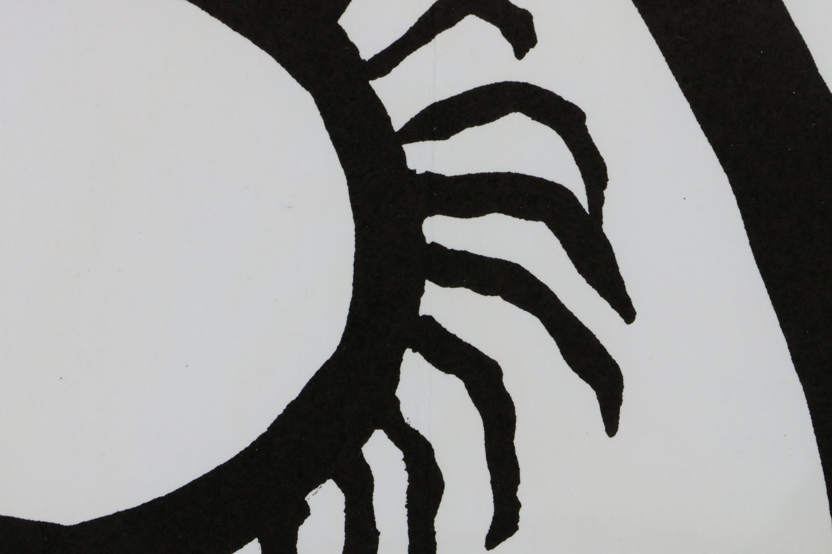 Alexander Calder Double-Page Color Lithograph for "Derrière le Miroir," 1976