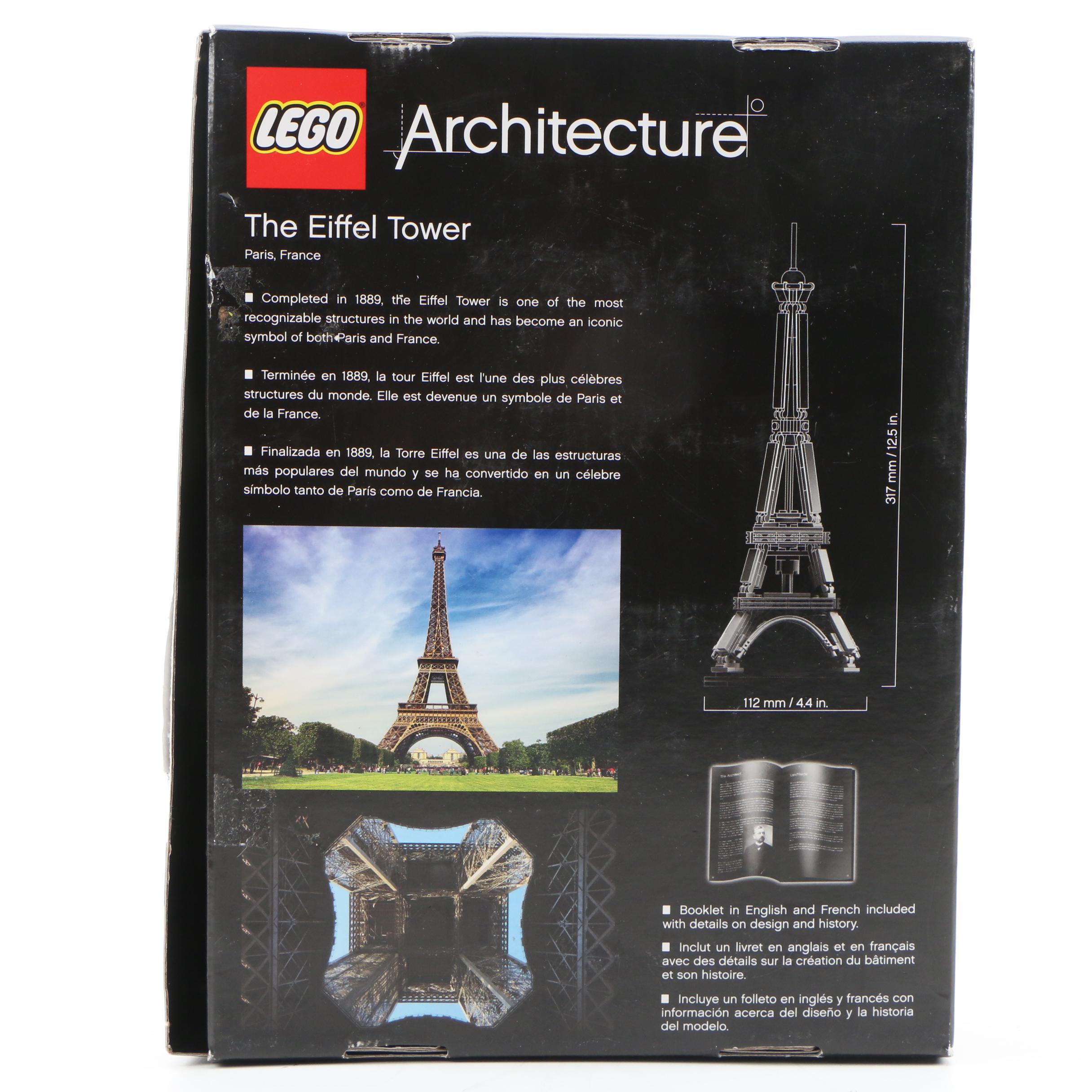 LEGO Architecture "The Eiffel Tower" Construction Set