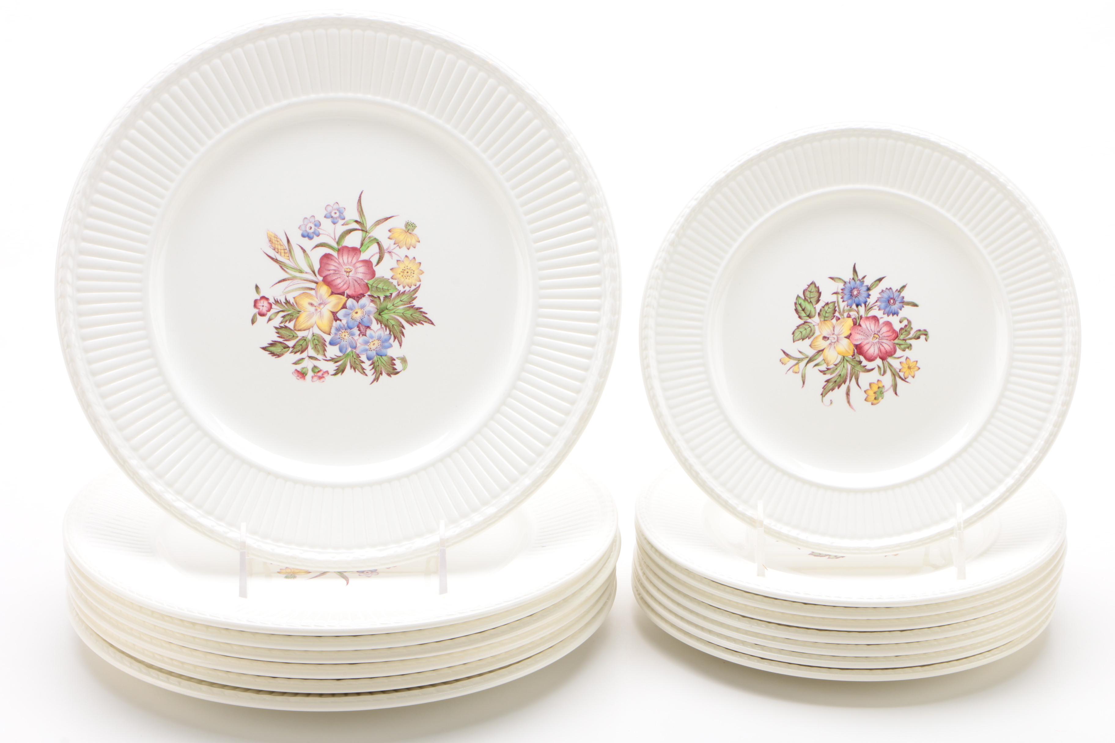 Wedgwood "Cavalier Meadow" Earthenware Dinnerware, Mid-20th Century