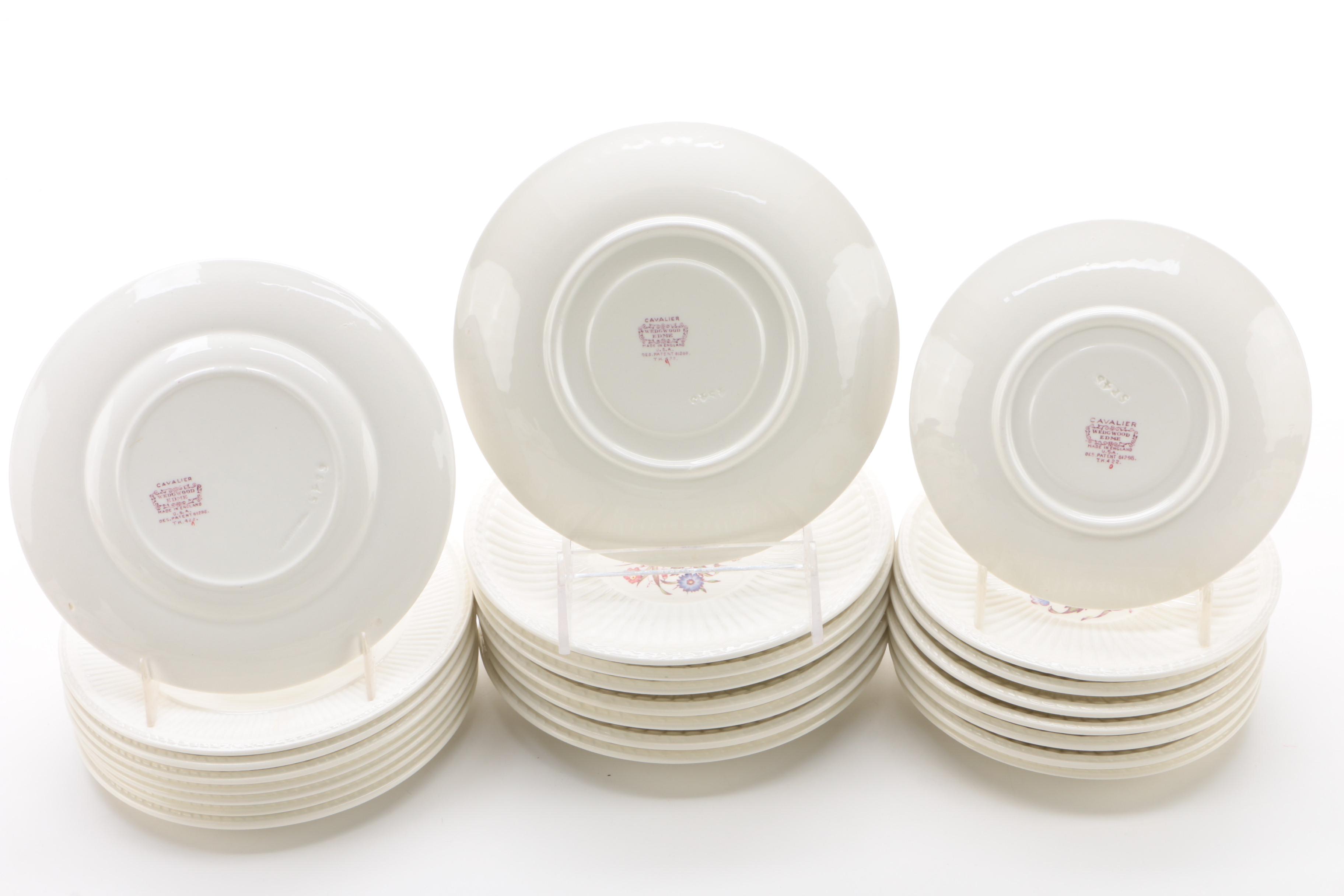 Wedgwood "Cavalier Meadow" Earthenware Dinnerware, Mid-20th Century