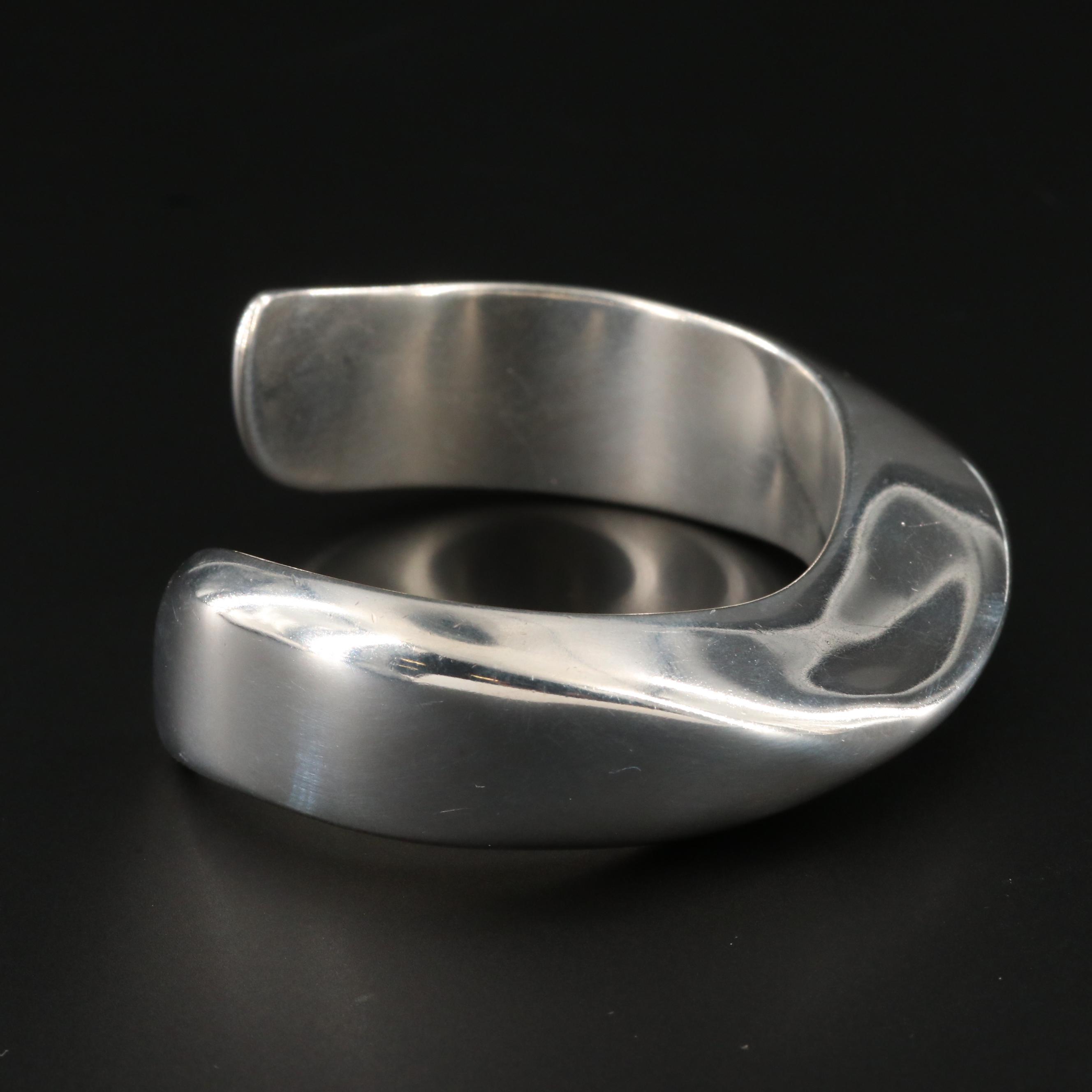 Elsa Peretti for Tiffany & Co. Sterling Silver Swirl Cuff Bracelet