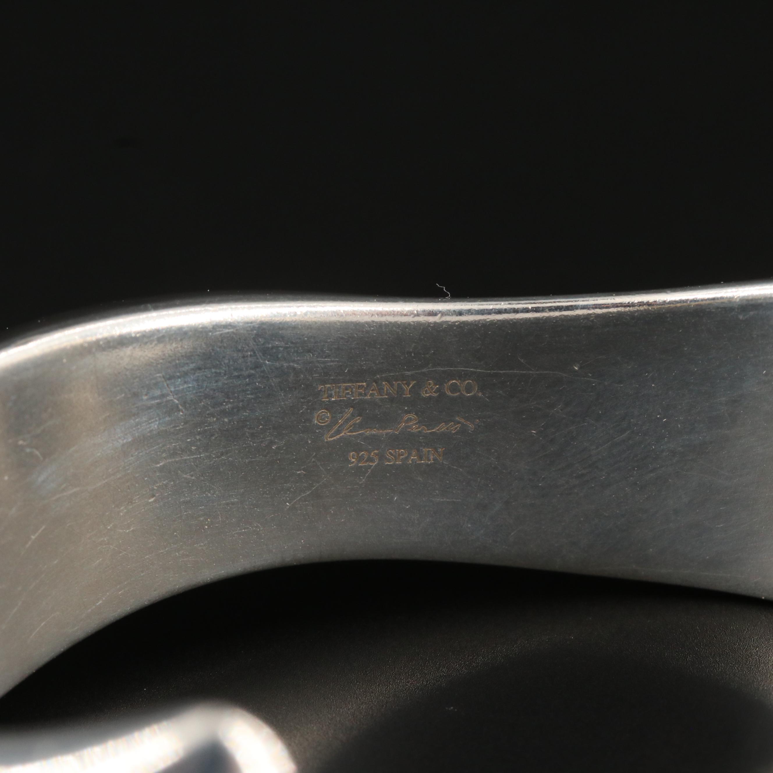 Elsa Peretti for Tiffany & Co. Sterling Silver Swirl Cuff Bracelet