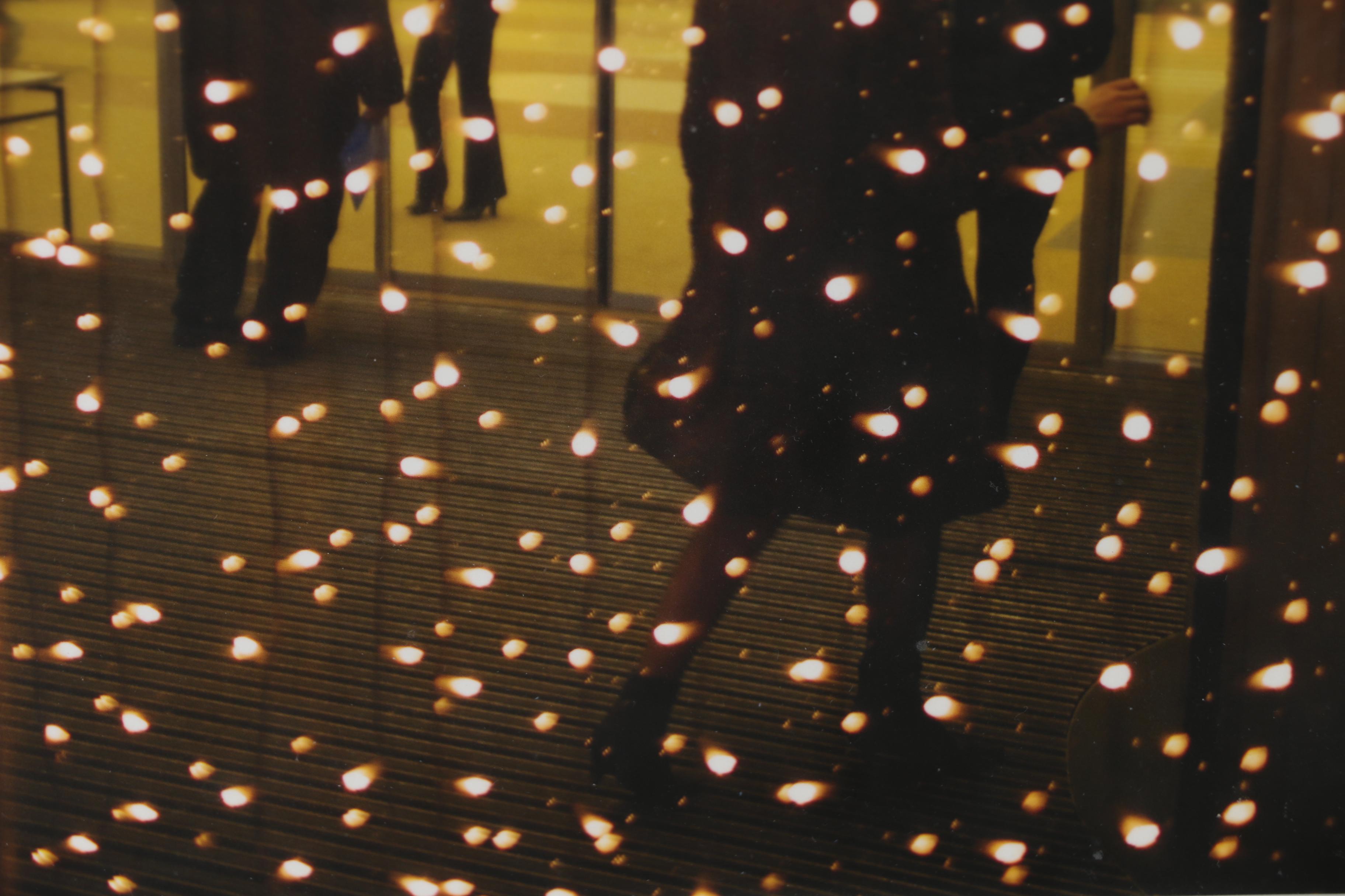 Donald Weber Photograph "Drunken Bride (In Moscow) Christmas Lights"