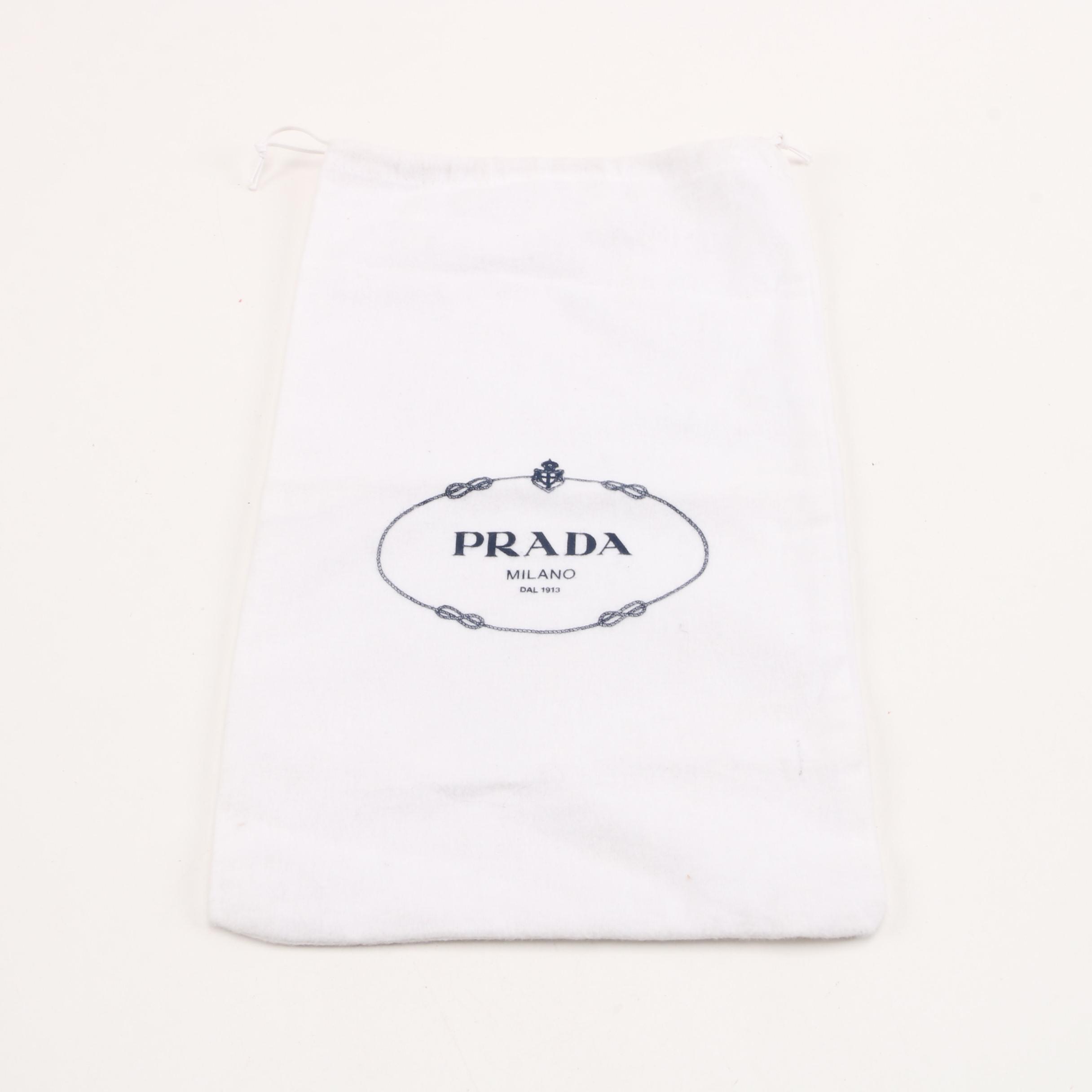 Prada Signature Loafers in Black Leather