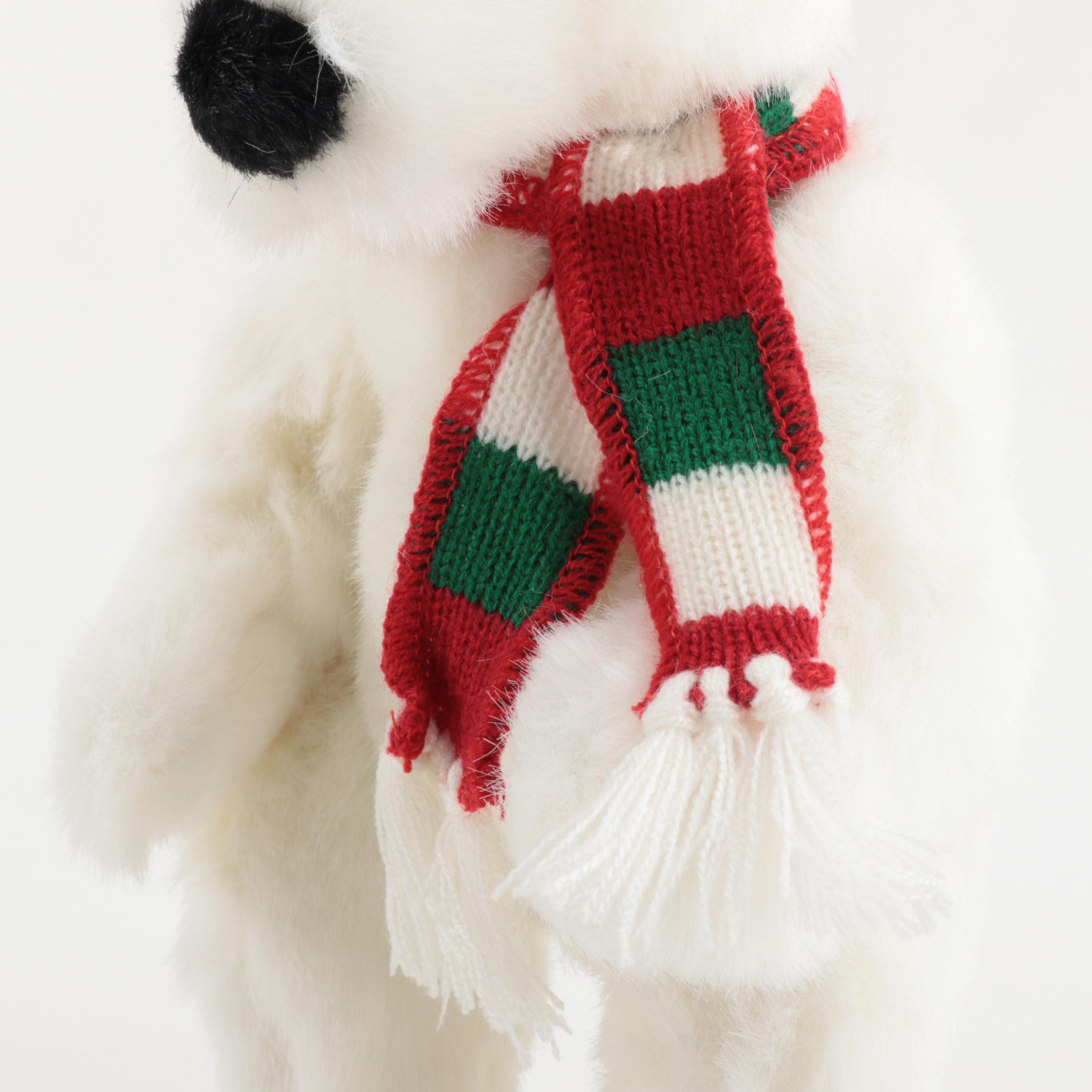 Ty Beanie Buddy "Holiday Bear" Plush Bears with Tags, 1997