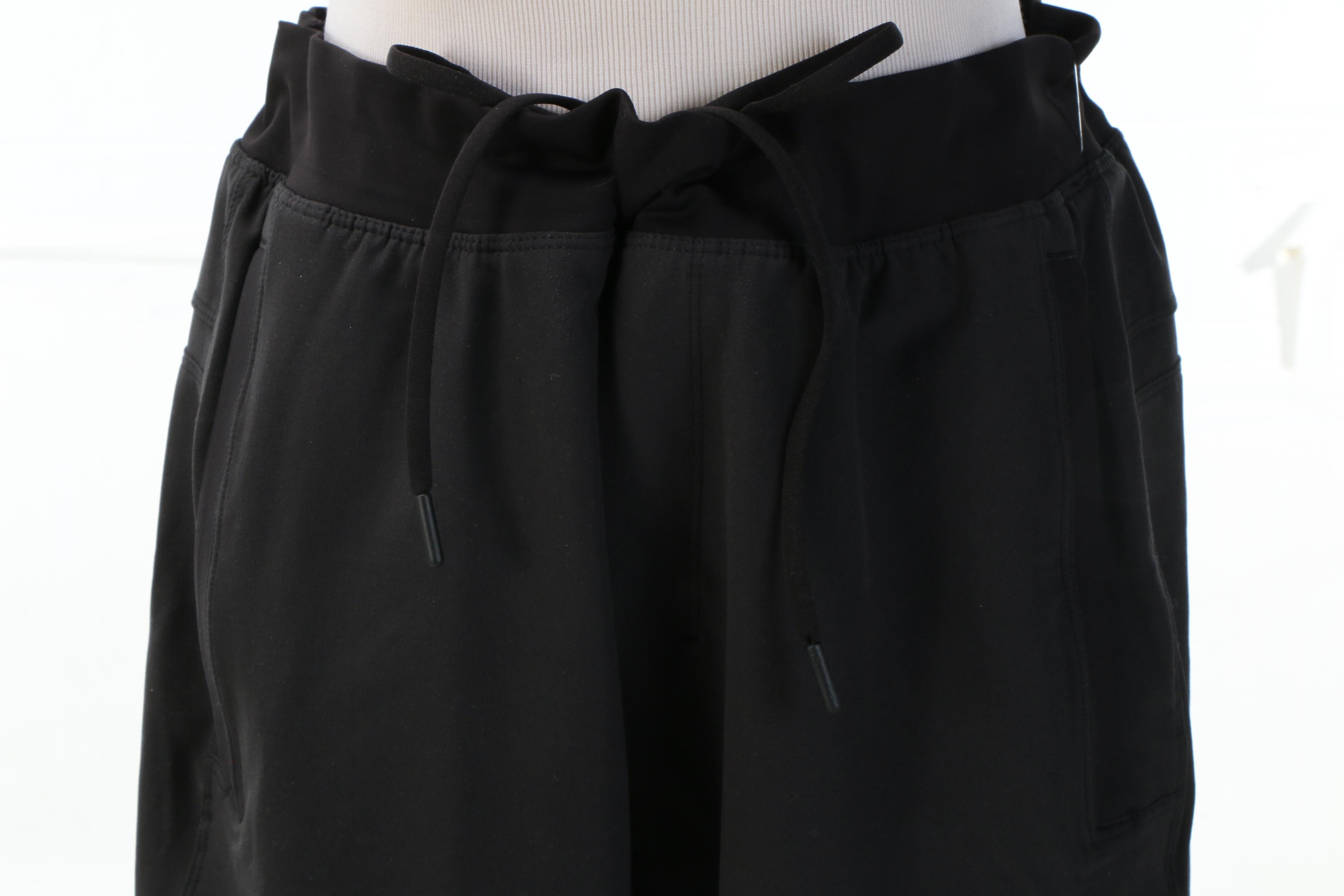 Lululemon Great Wall Pants and Lucy Activewear Blue Hoodie