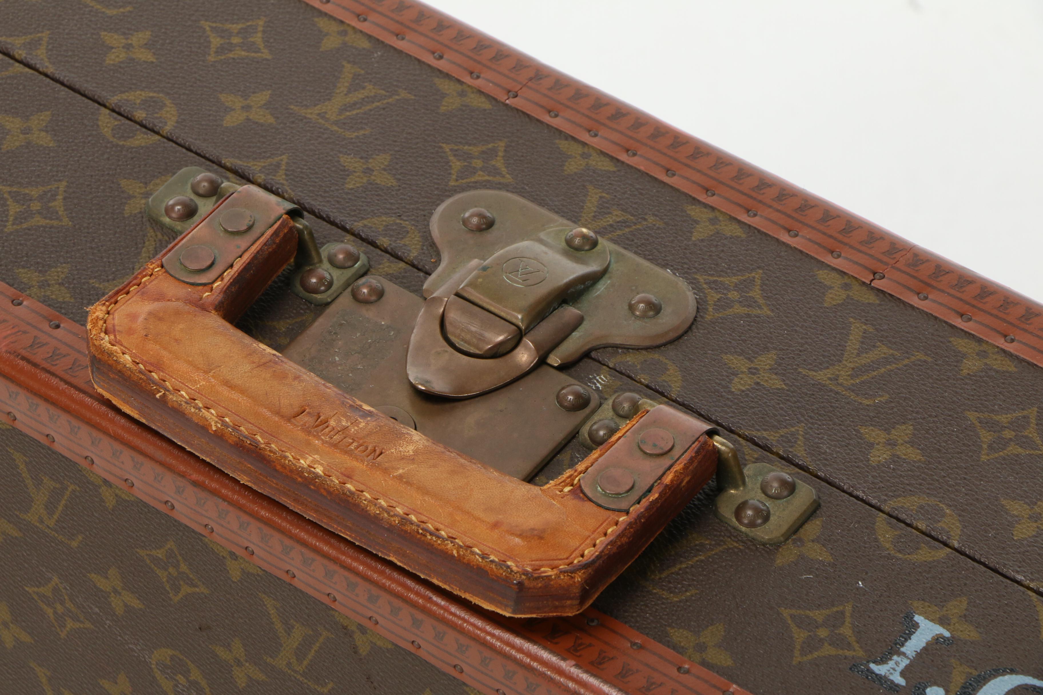 Louis Vuitton Monogram Canvas Hardside Garment Case, 1970s Vintage