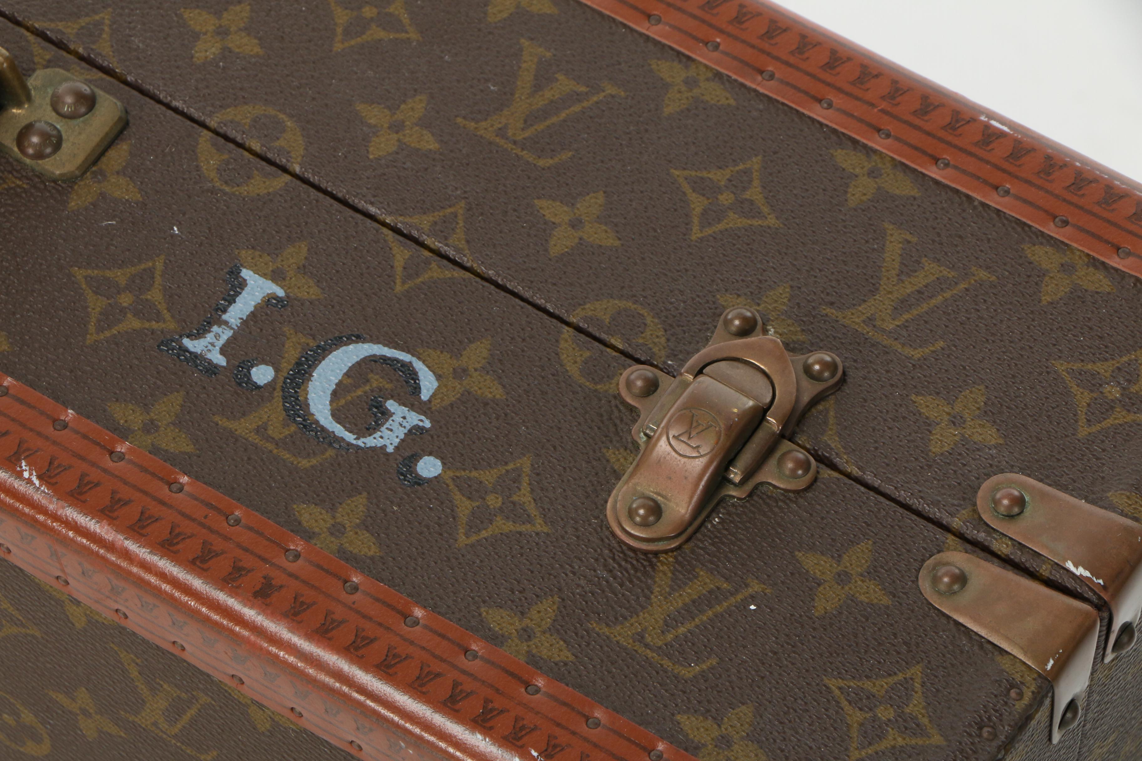 Louis Vuitton Monogram Canvas Hardside Garment Case, 1970s Vintage